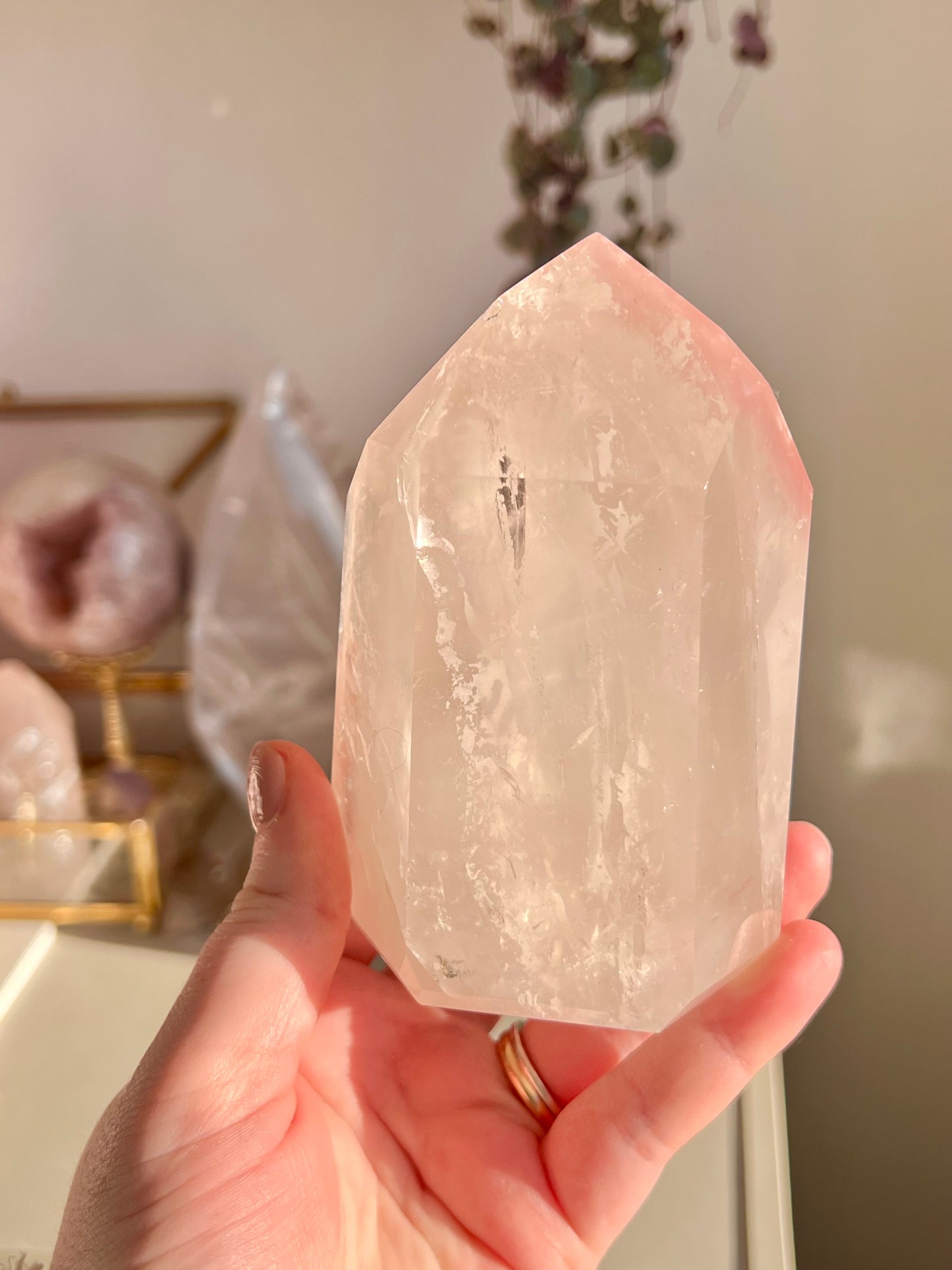 XL Pink Lithium Quartz