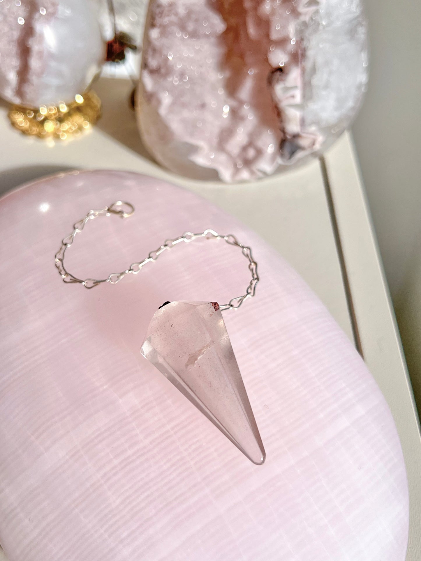 Pink Lithium Pendulum