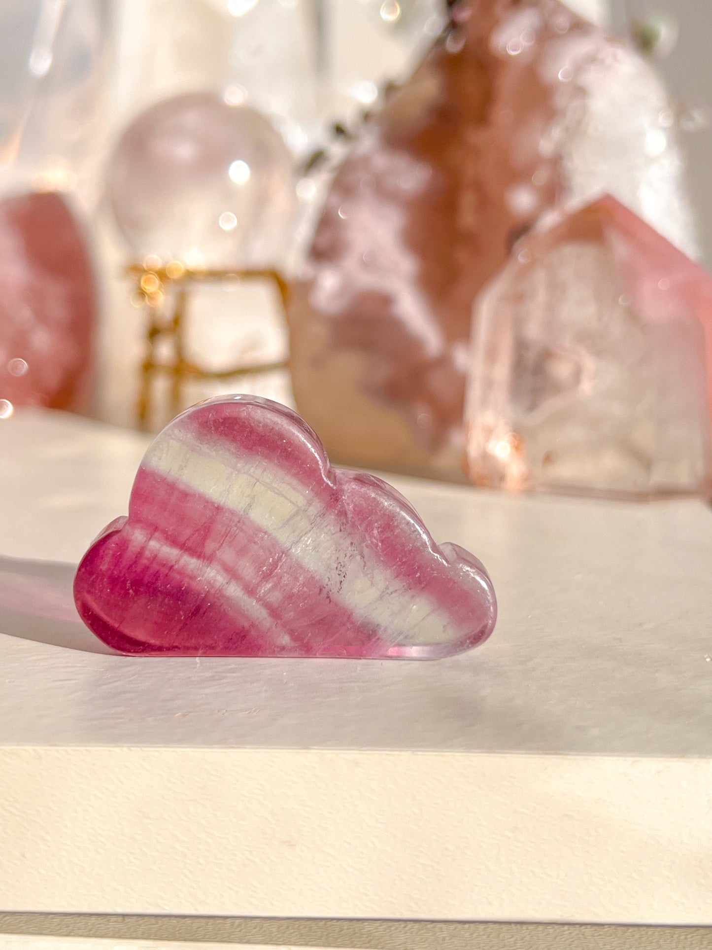 Rainbow Fluorite cloud