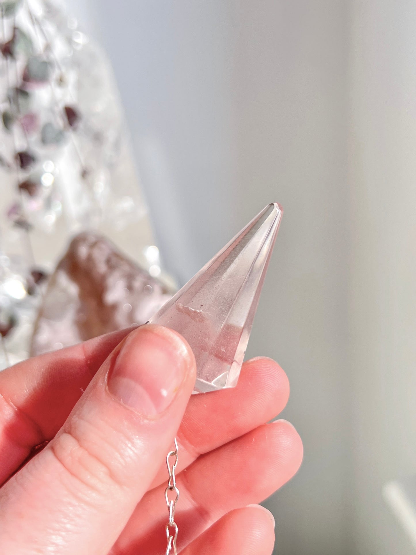Pink Lithium Pendulum