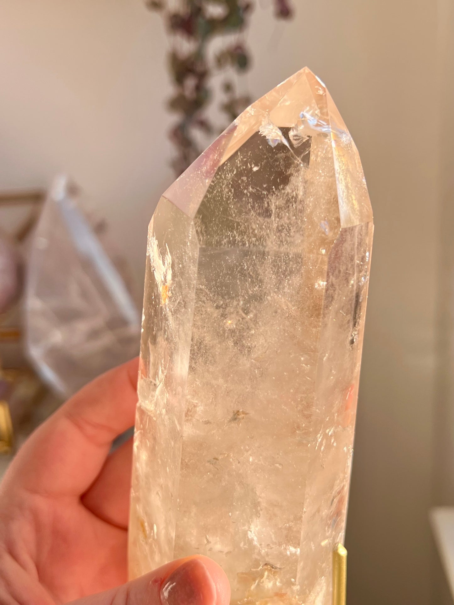 Golden Smokey Quartz with Rutile