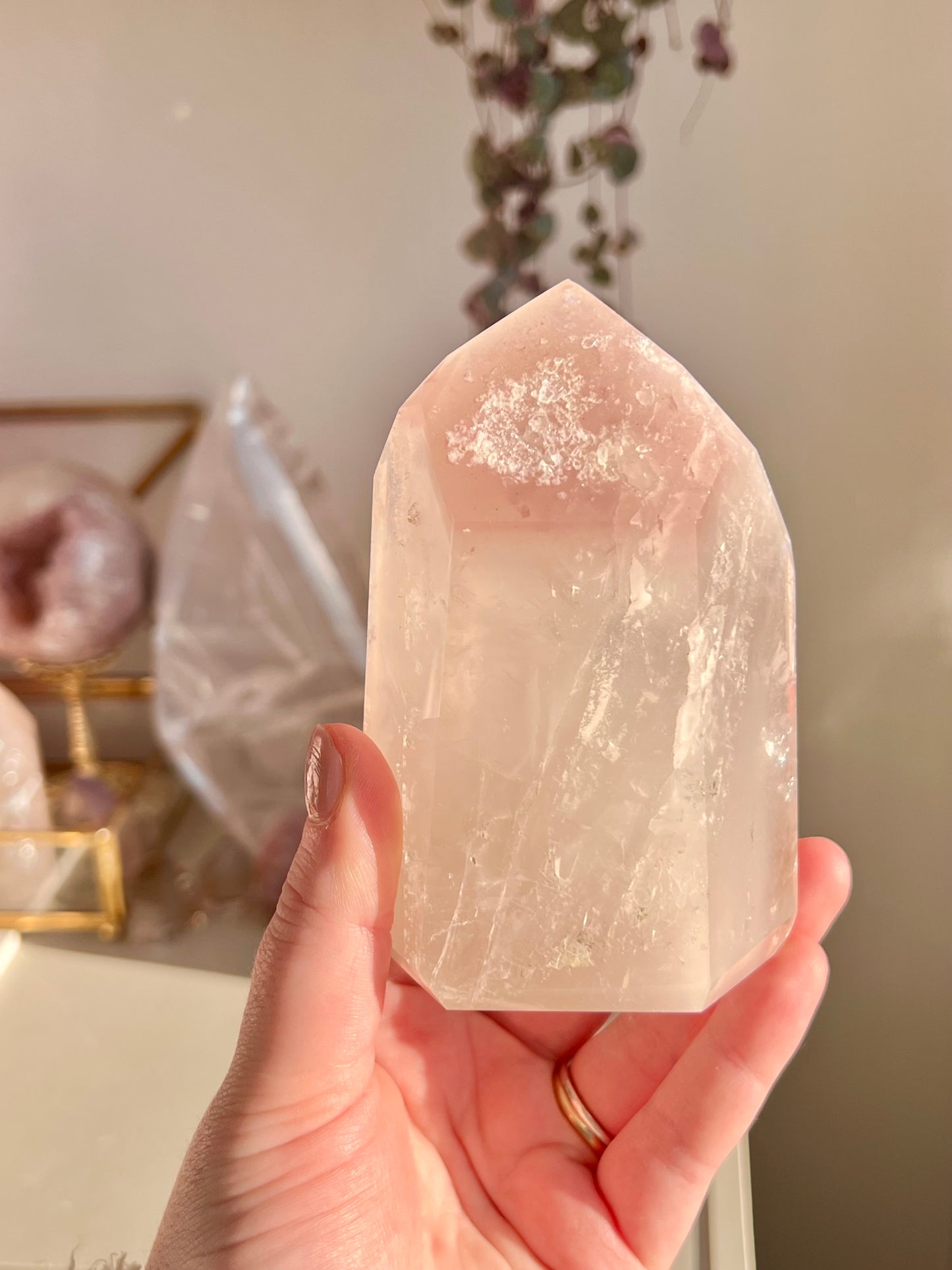 XL Pink Lithium Quartz