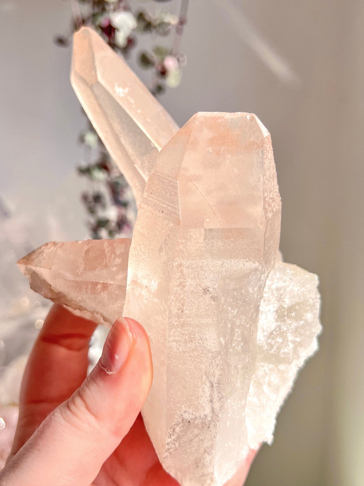 Pink Lemurian Quartz