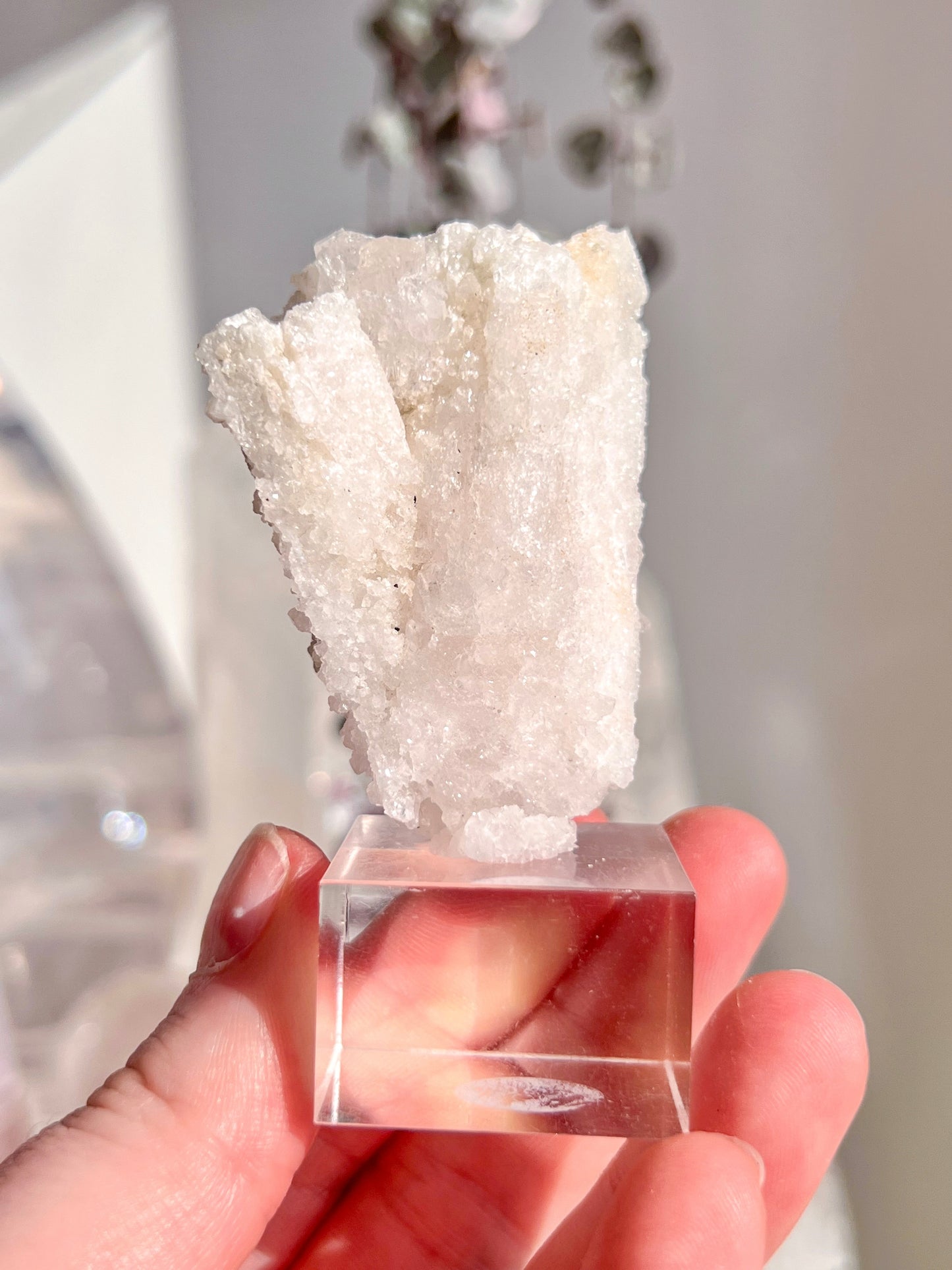 Sugar covered danburite
