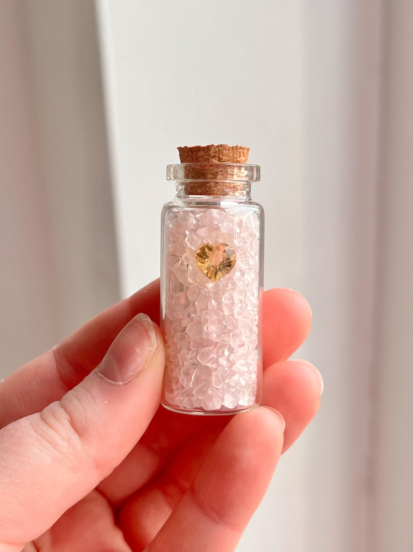 Blissful bottle - citrine
