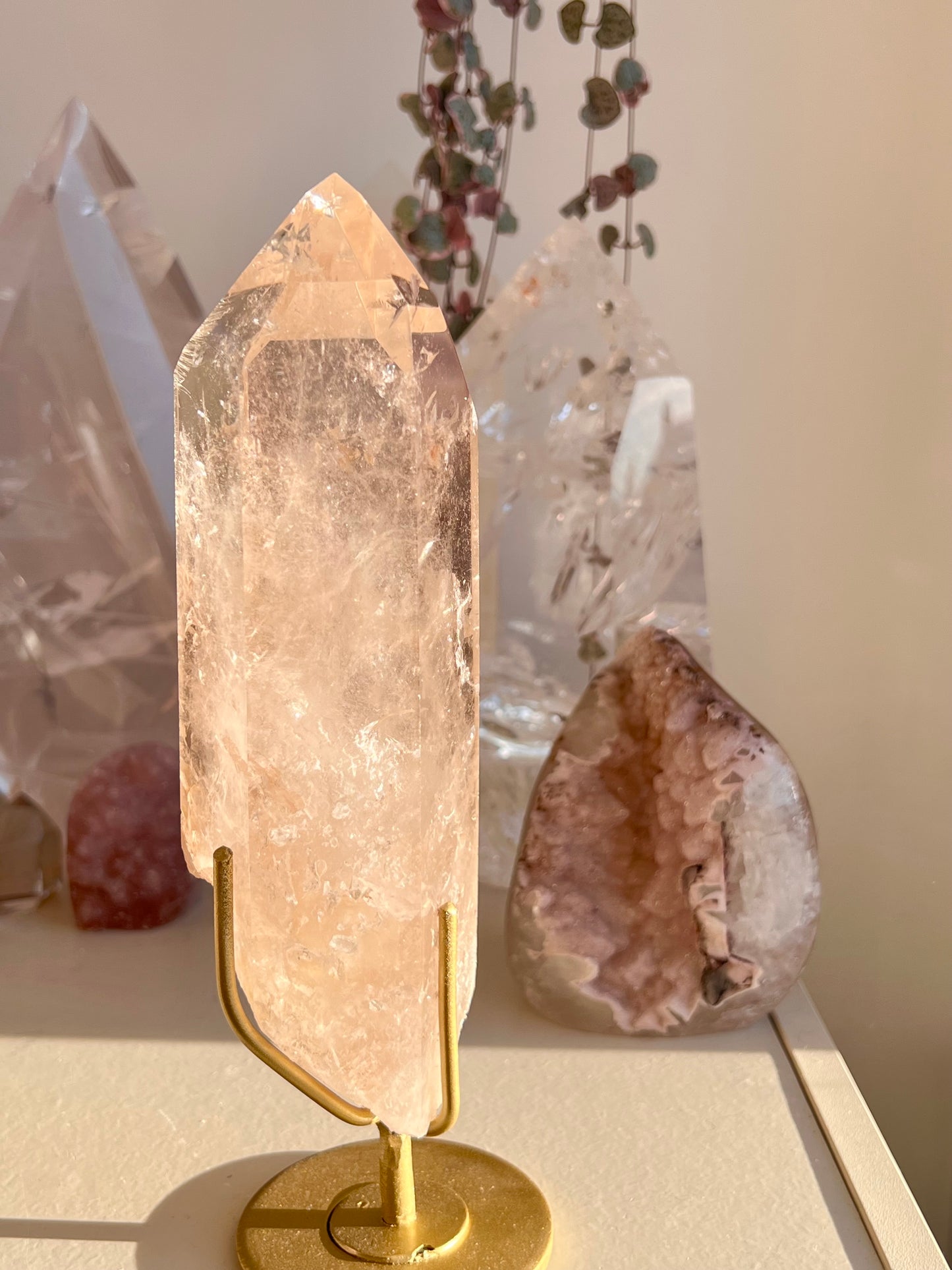 Golden Smokey Quartz with Rutile