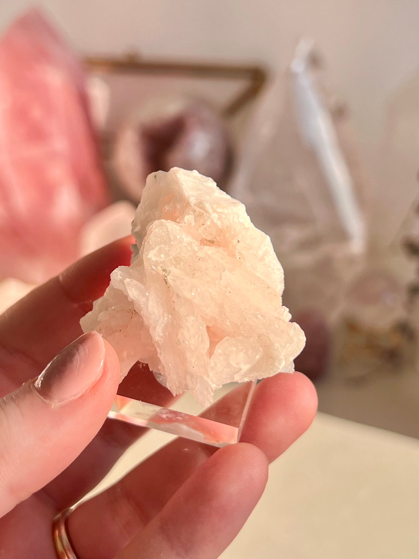 Pink Calcite Specimen