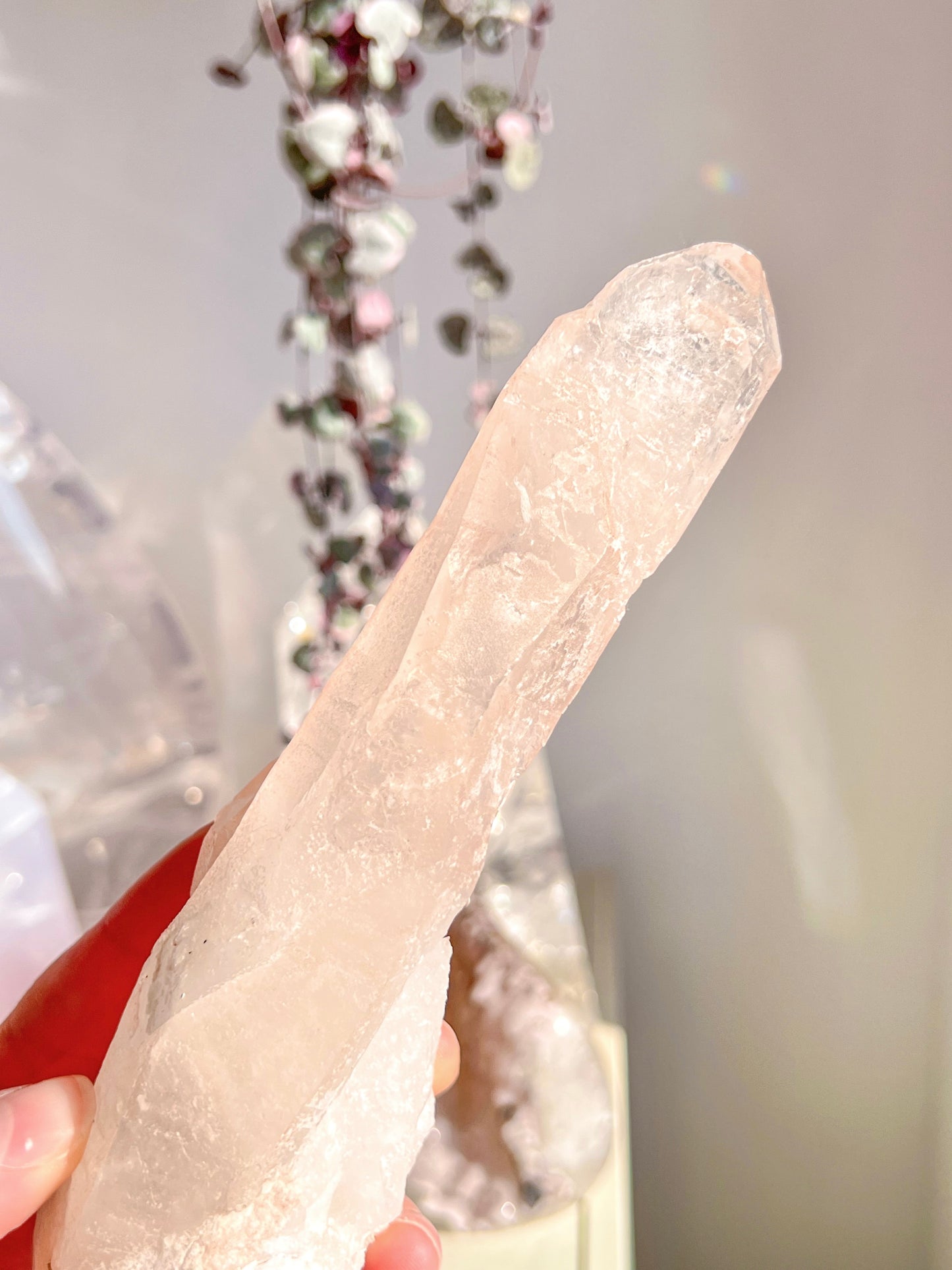 Pink Lemurian Quartz
