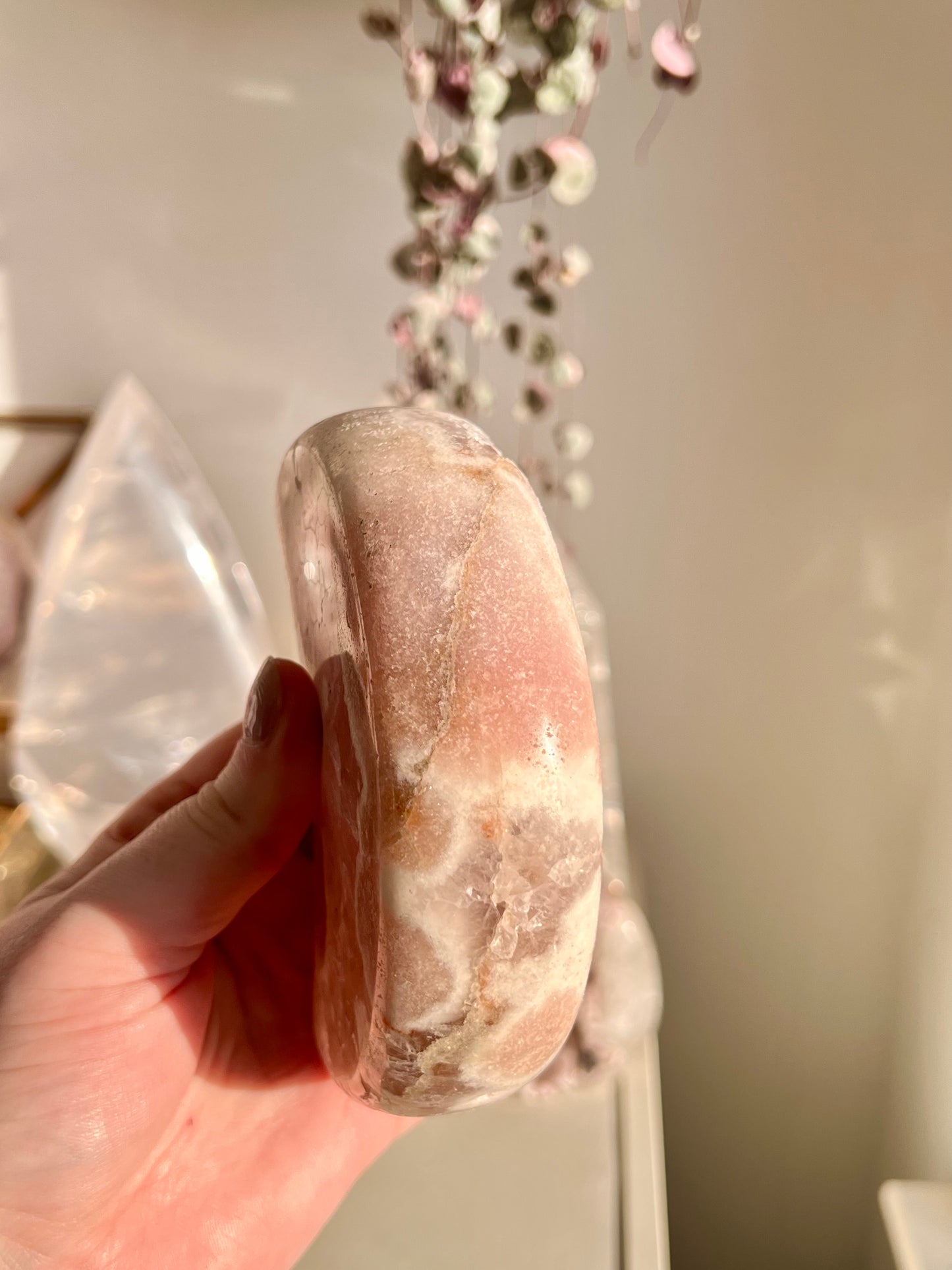Pink amethyst moon