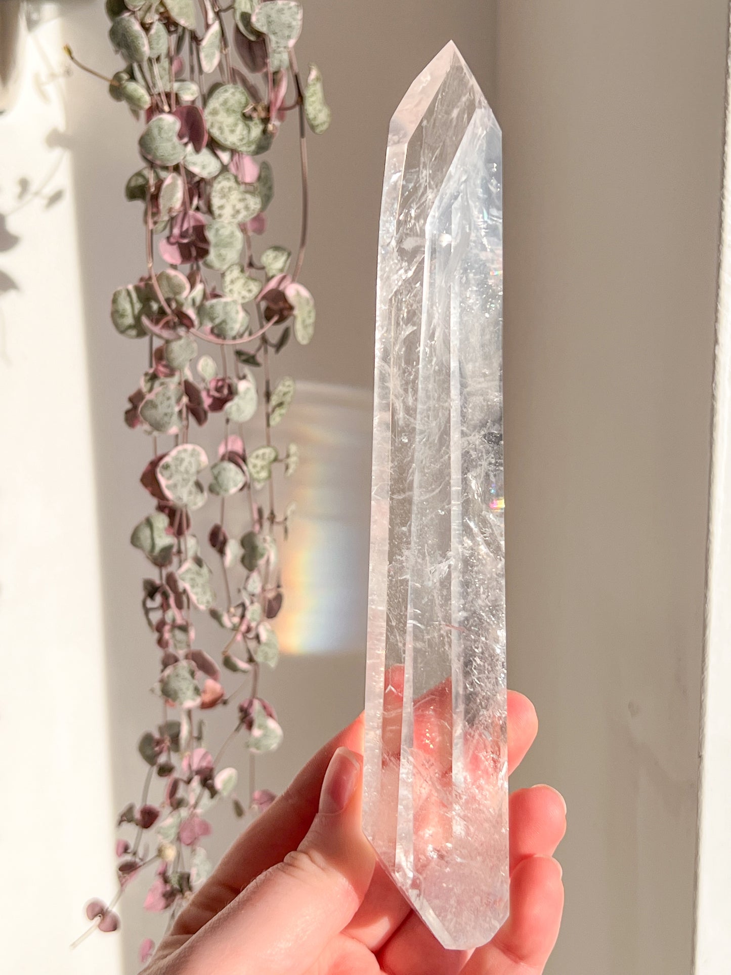 Lemurian Quartz wand
