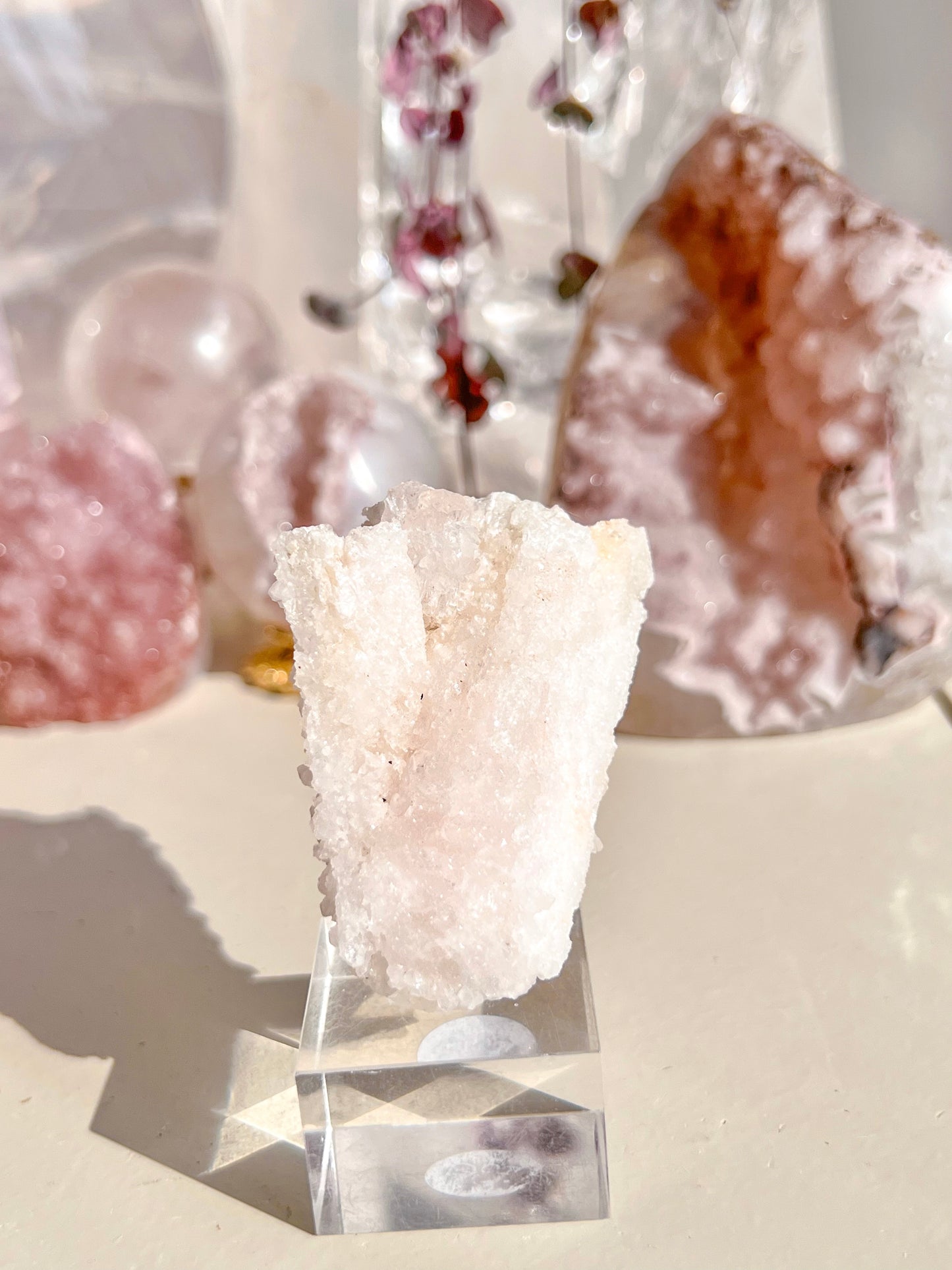 Sugar covered danburite