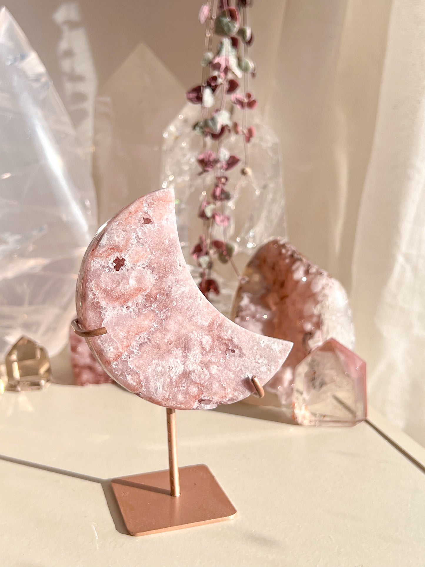 Pink amethyst moon