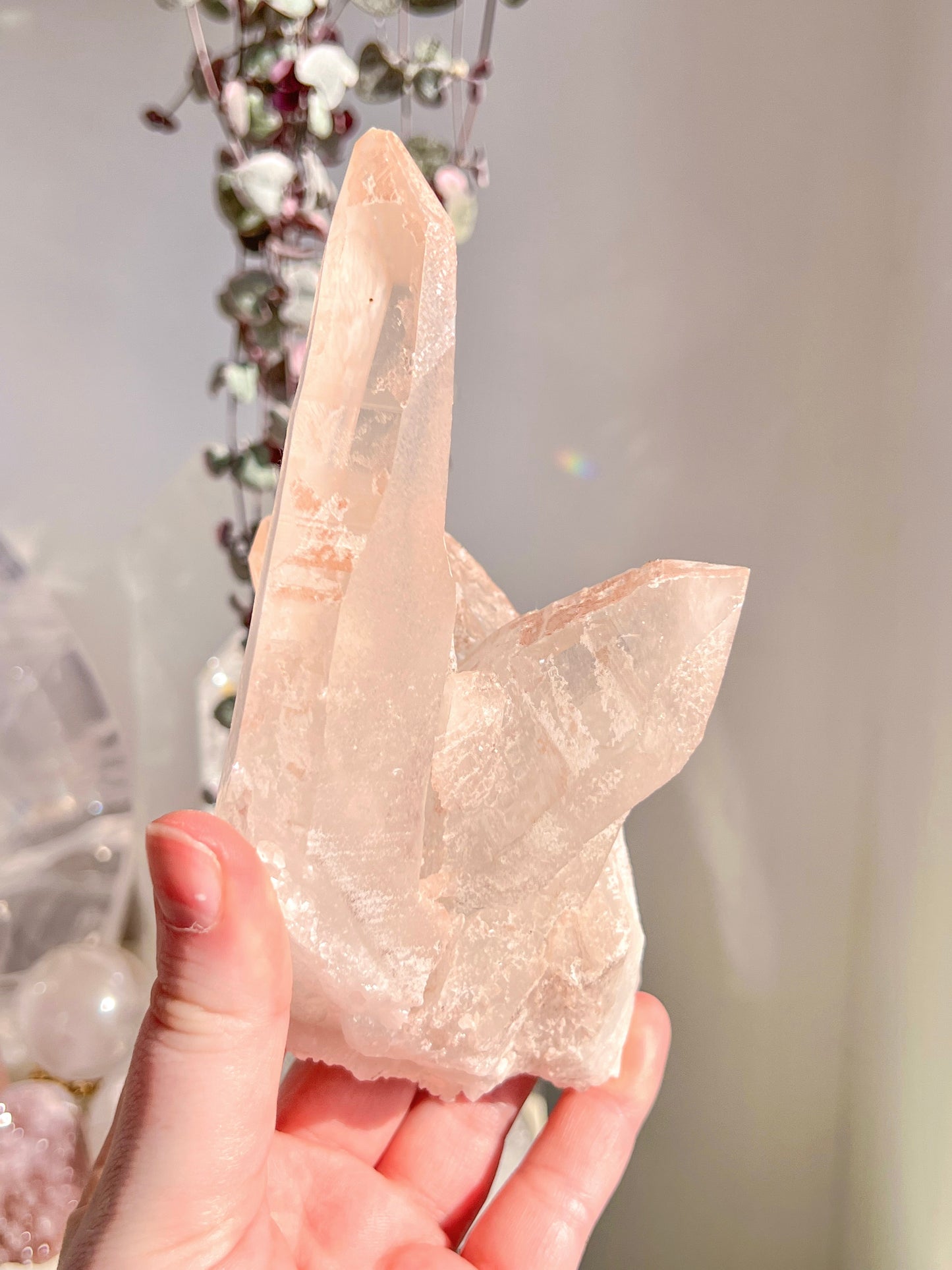 Pink Lemurian Quartz
