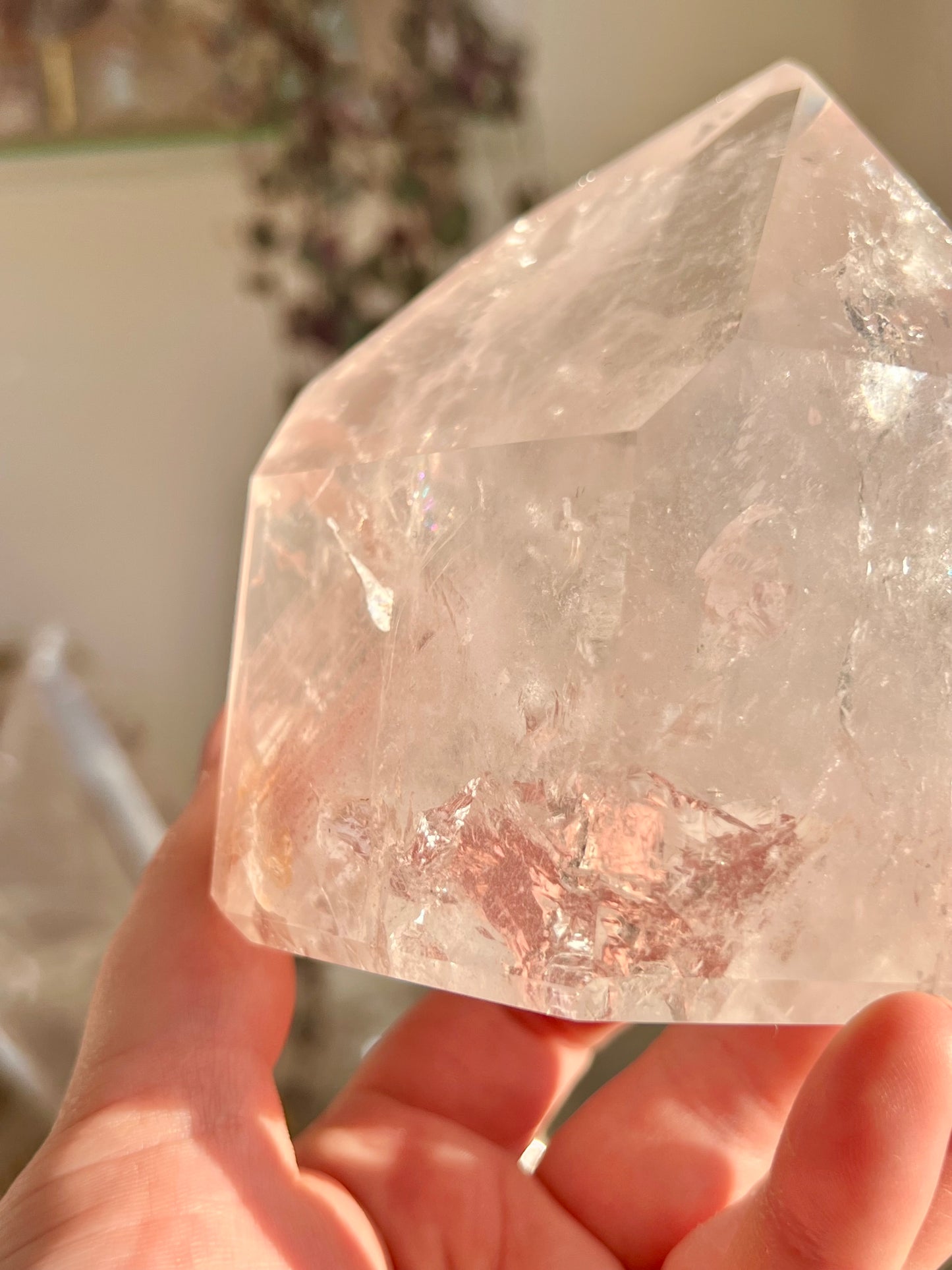 XL Pink Lithium Quartz