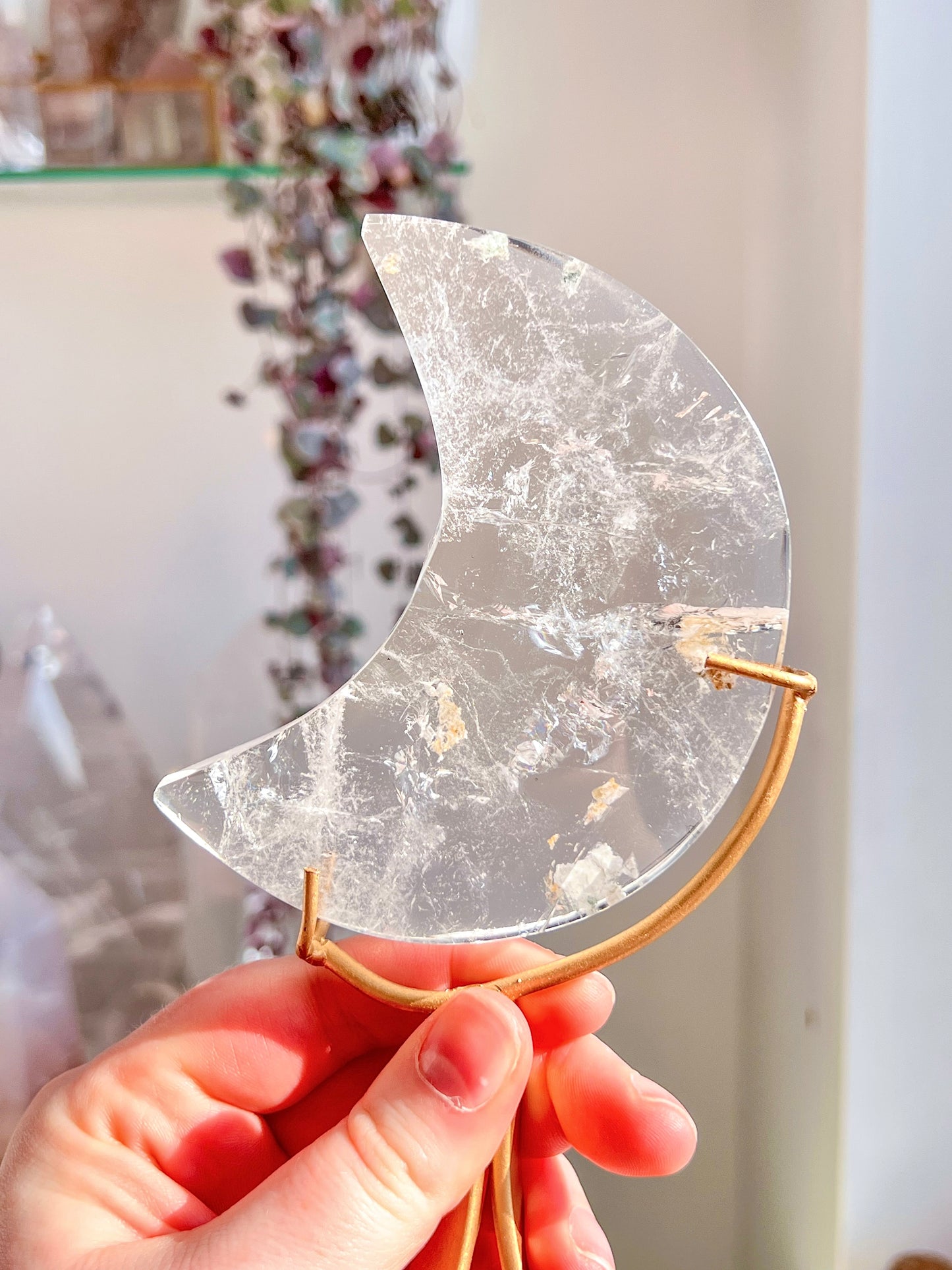 Lemurian Quartz Moon