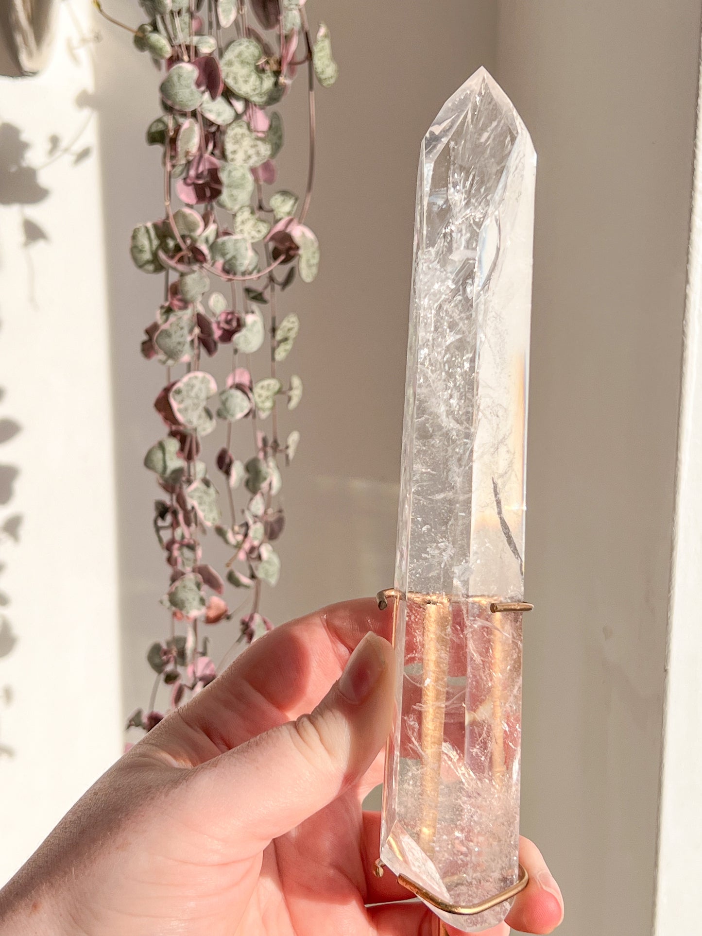 Lemurian Quartz wand