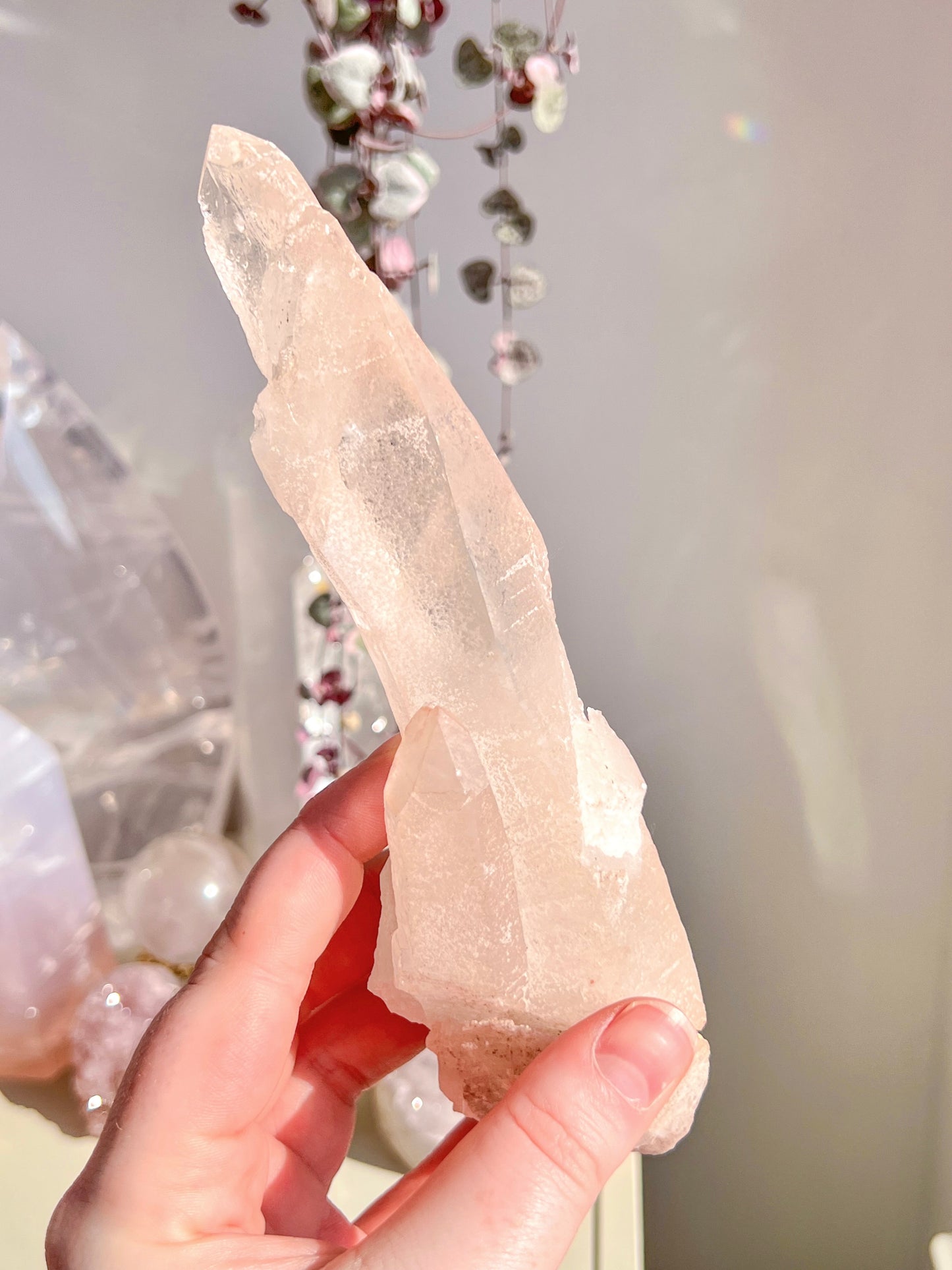 Pink Lemurian Quartz