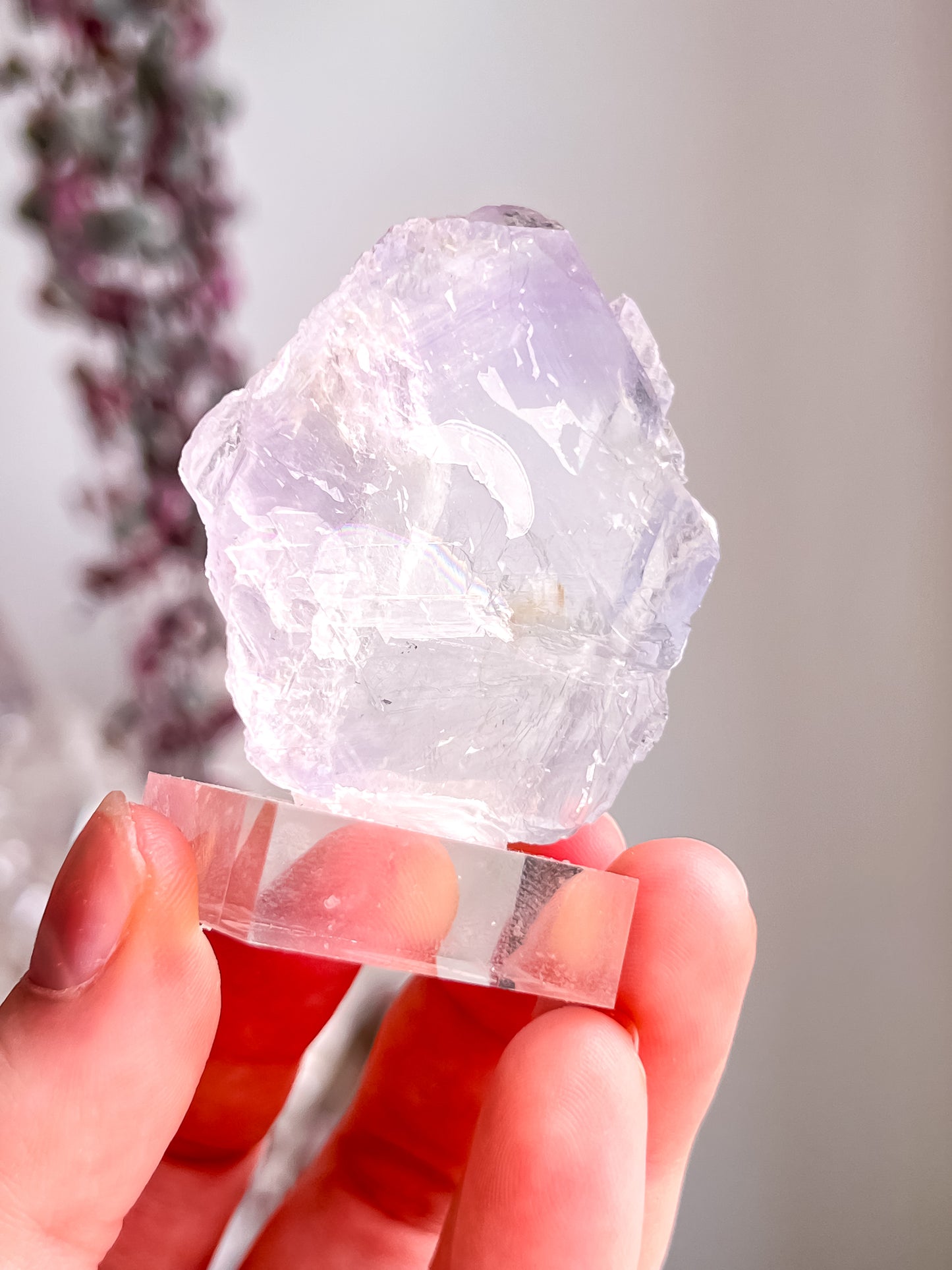 Pastel Blue fluorite