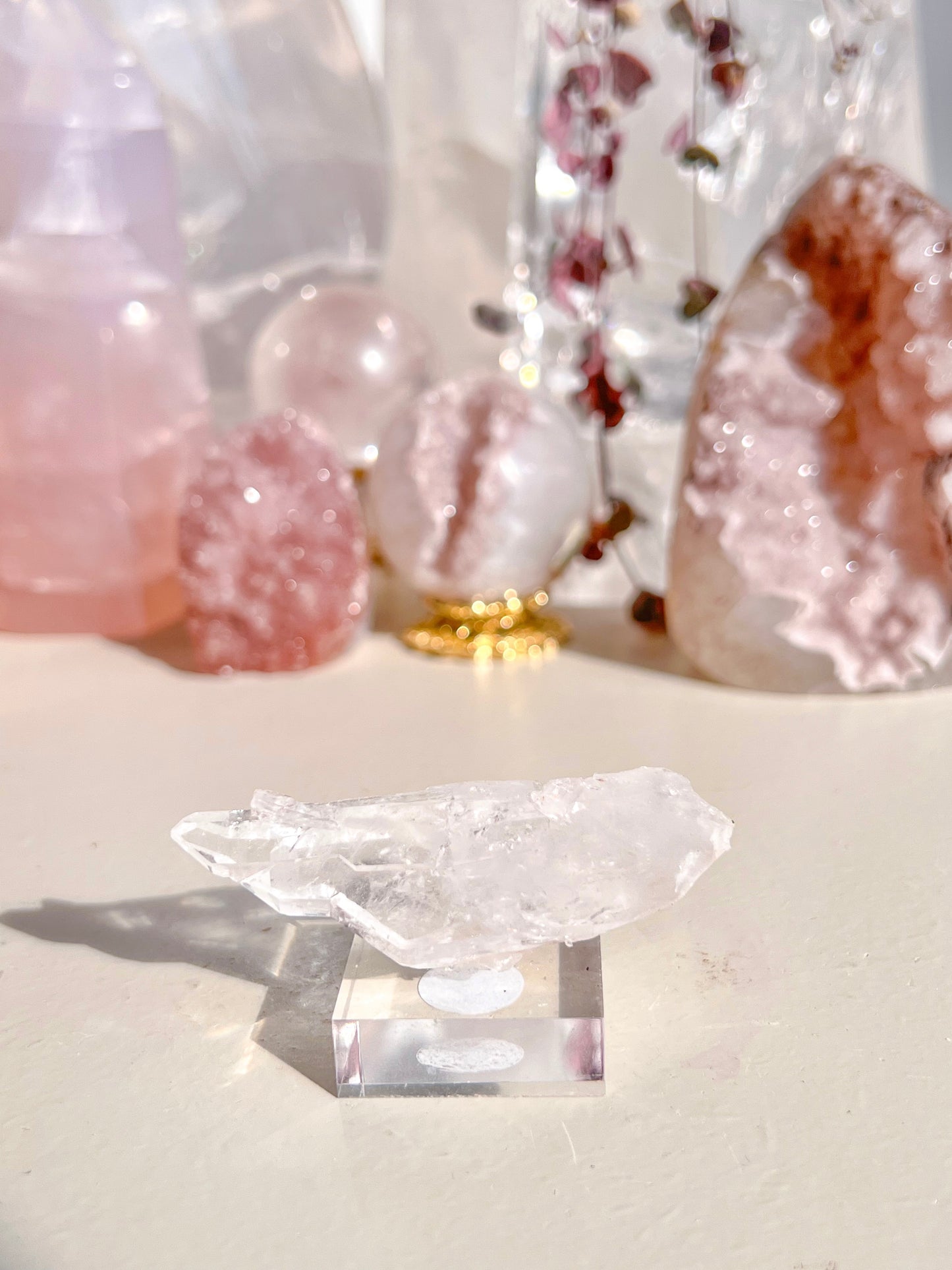 Sacred Pink Lemurian Cluster