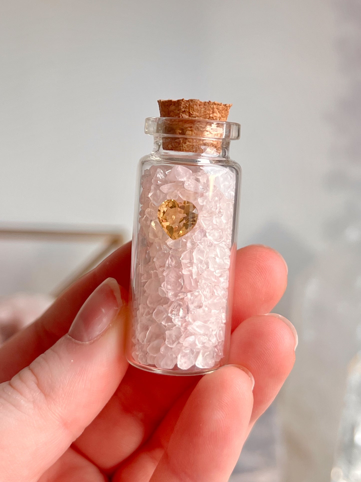 Blissful bottle - citrine