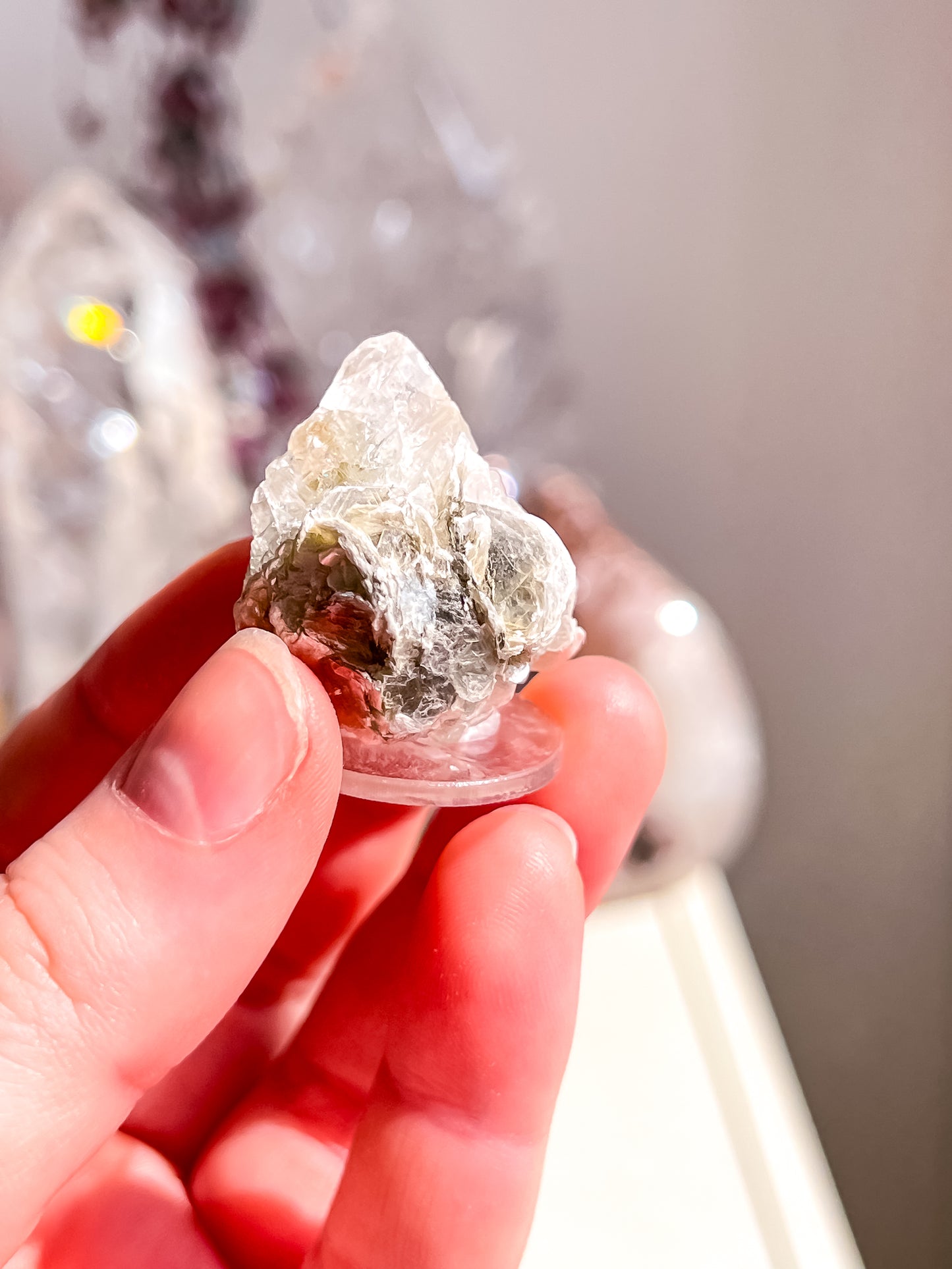 Rare Blue/Green Fluorite with Mica