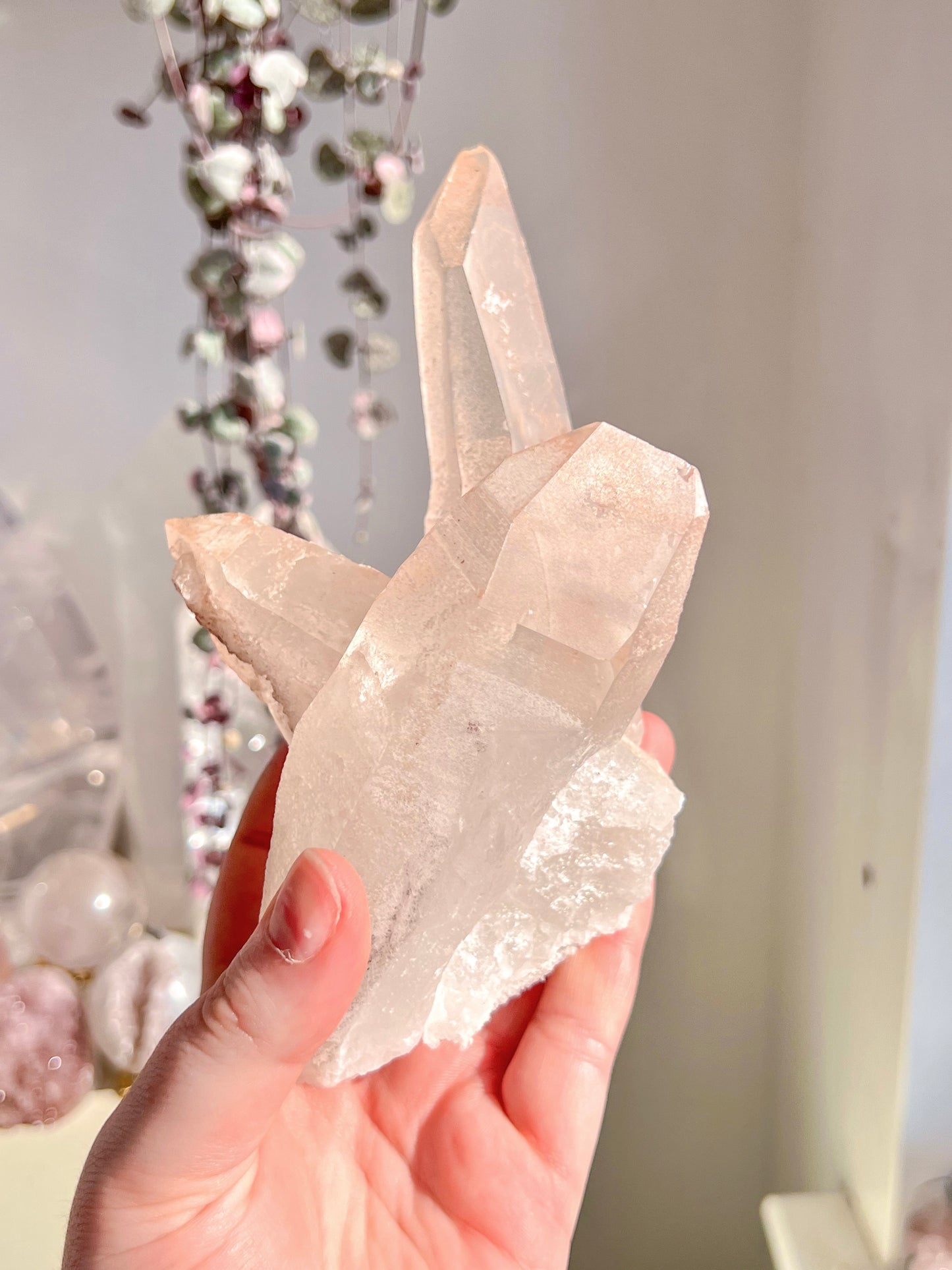 Pink Lemurian Quartz