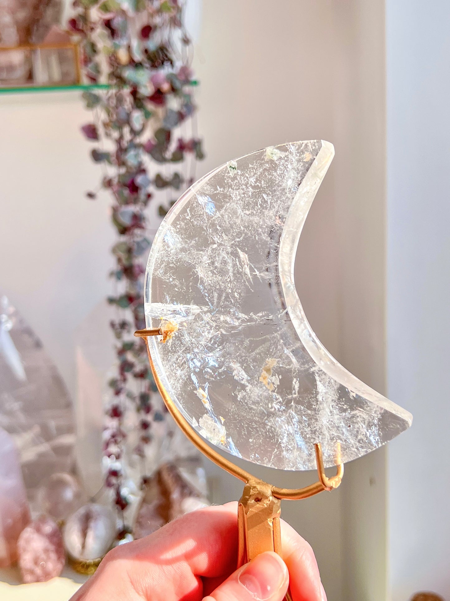 Lemurian Quartz Moon
