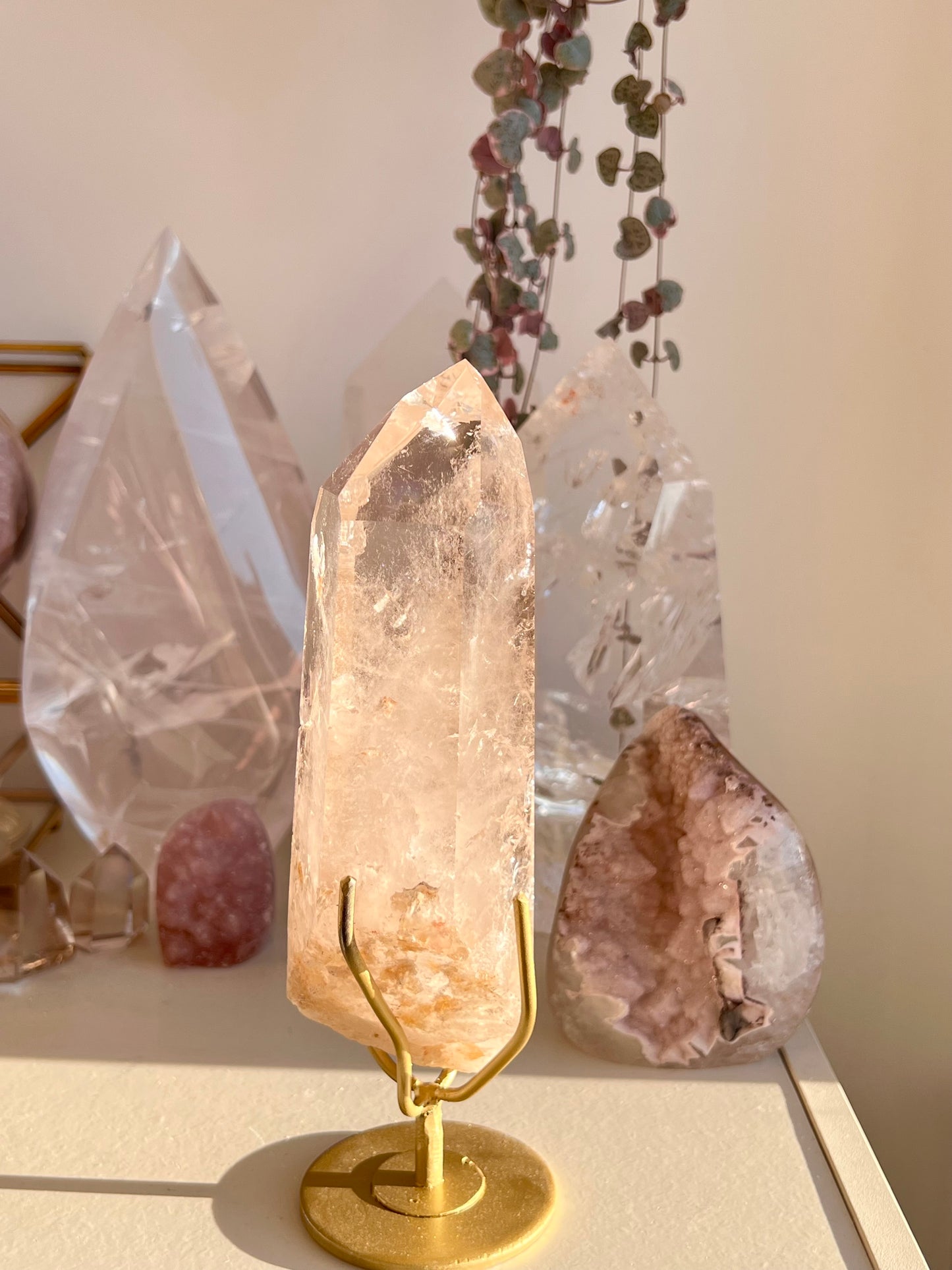 Golden Smokey Quartz with Rutile