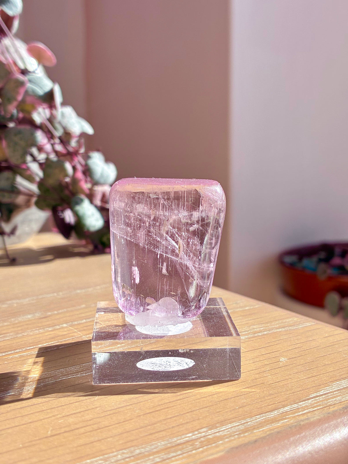 Kunzite specimen