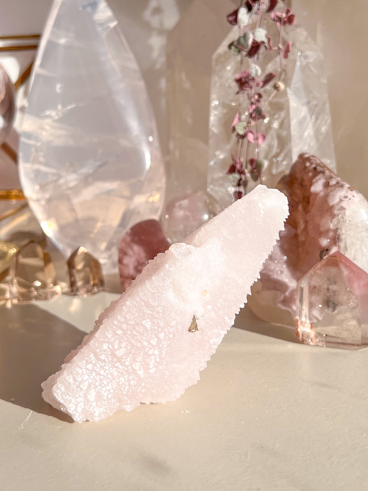 Rare Pink Calcite specimen