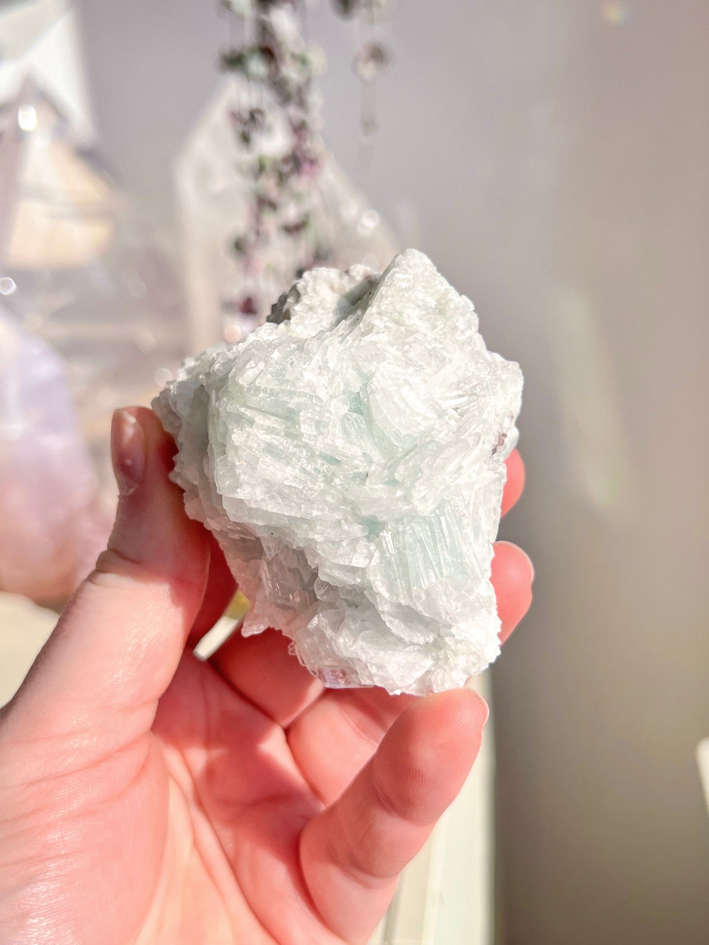 Blue Albite specimen