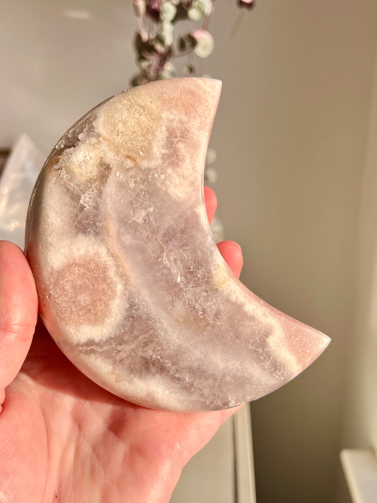 Pink amethyst moon