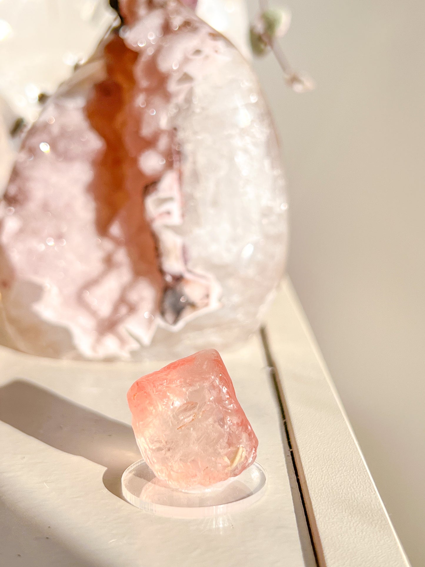 Bi coloured fluorite