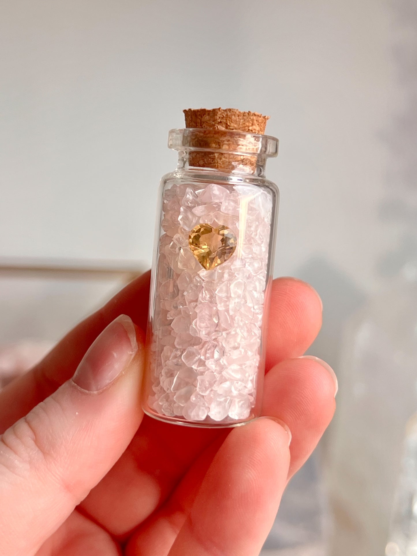 Blissful bottle - citrine