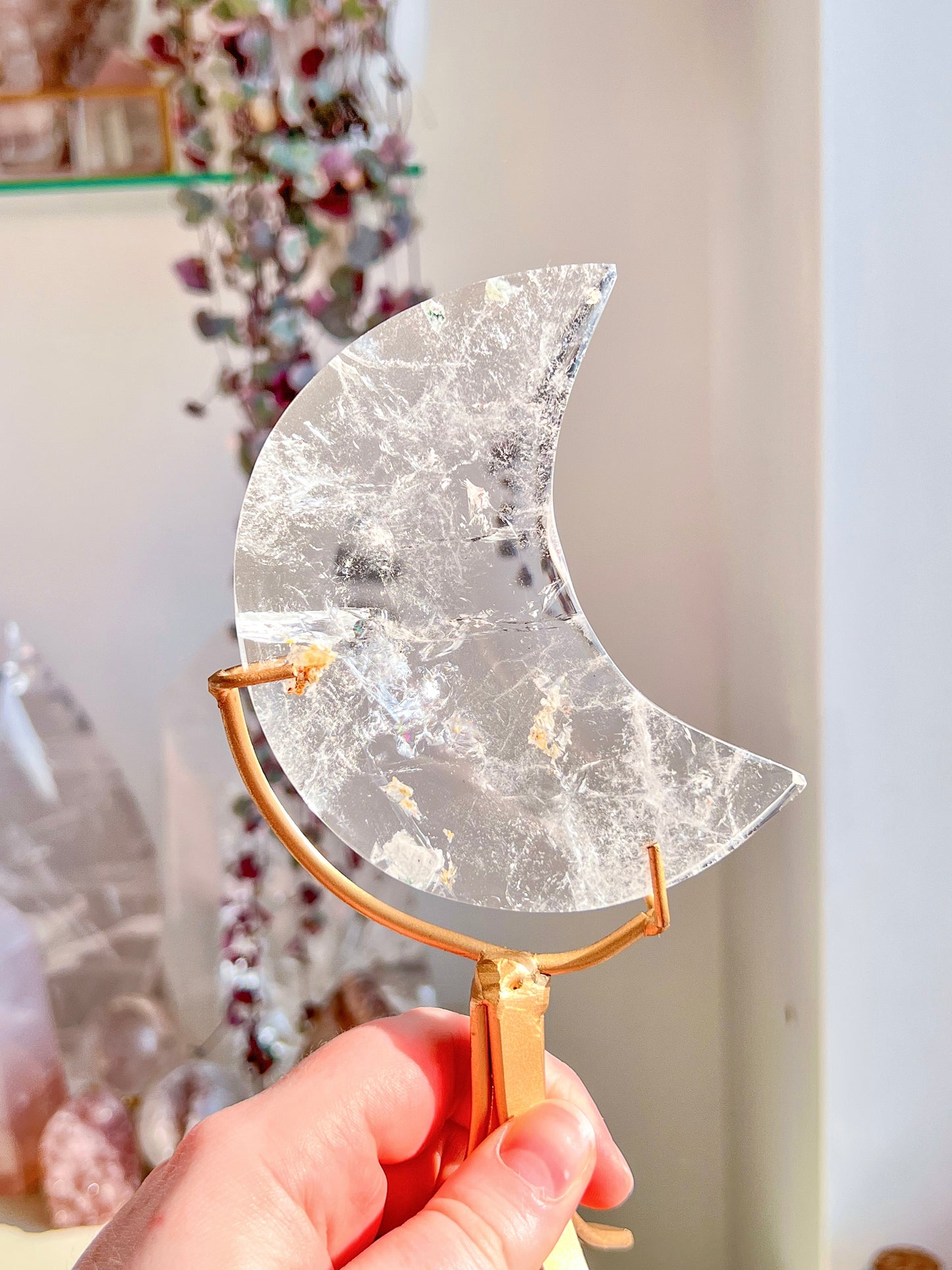 Lemurian Quartz Moon