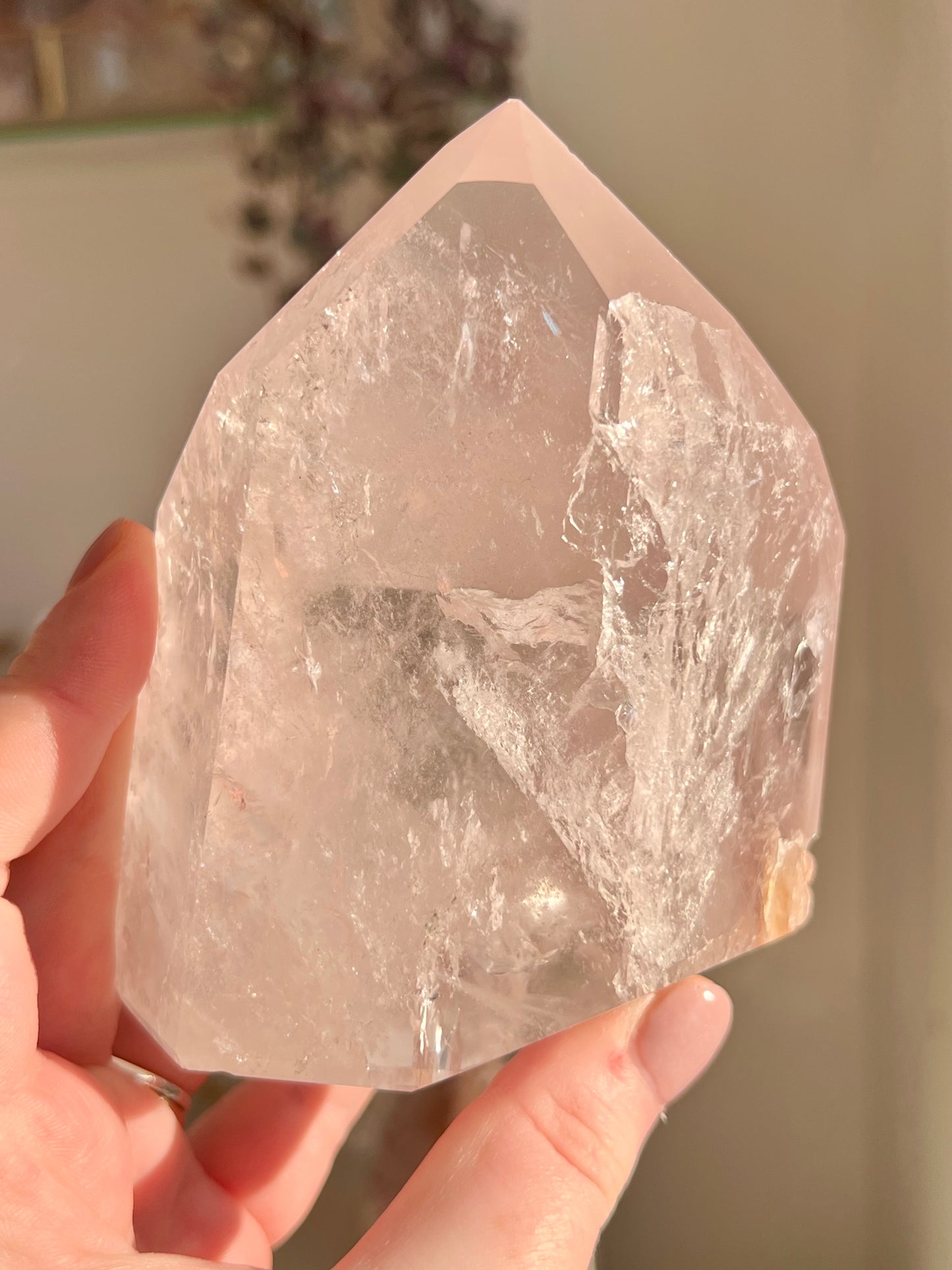XL Pink Lithium Quartz
