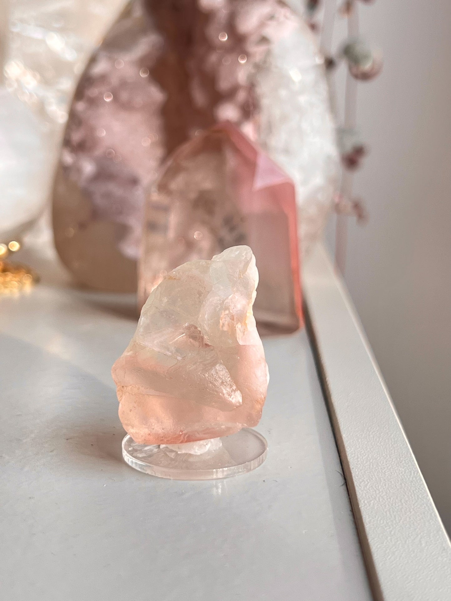 Rare Green & Pink Fluorite