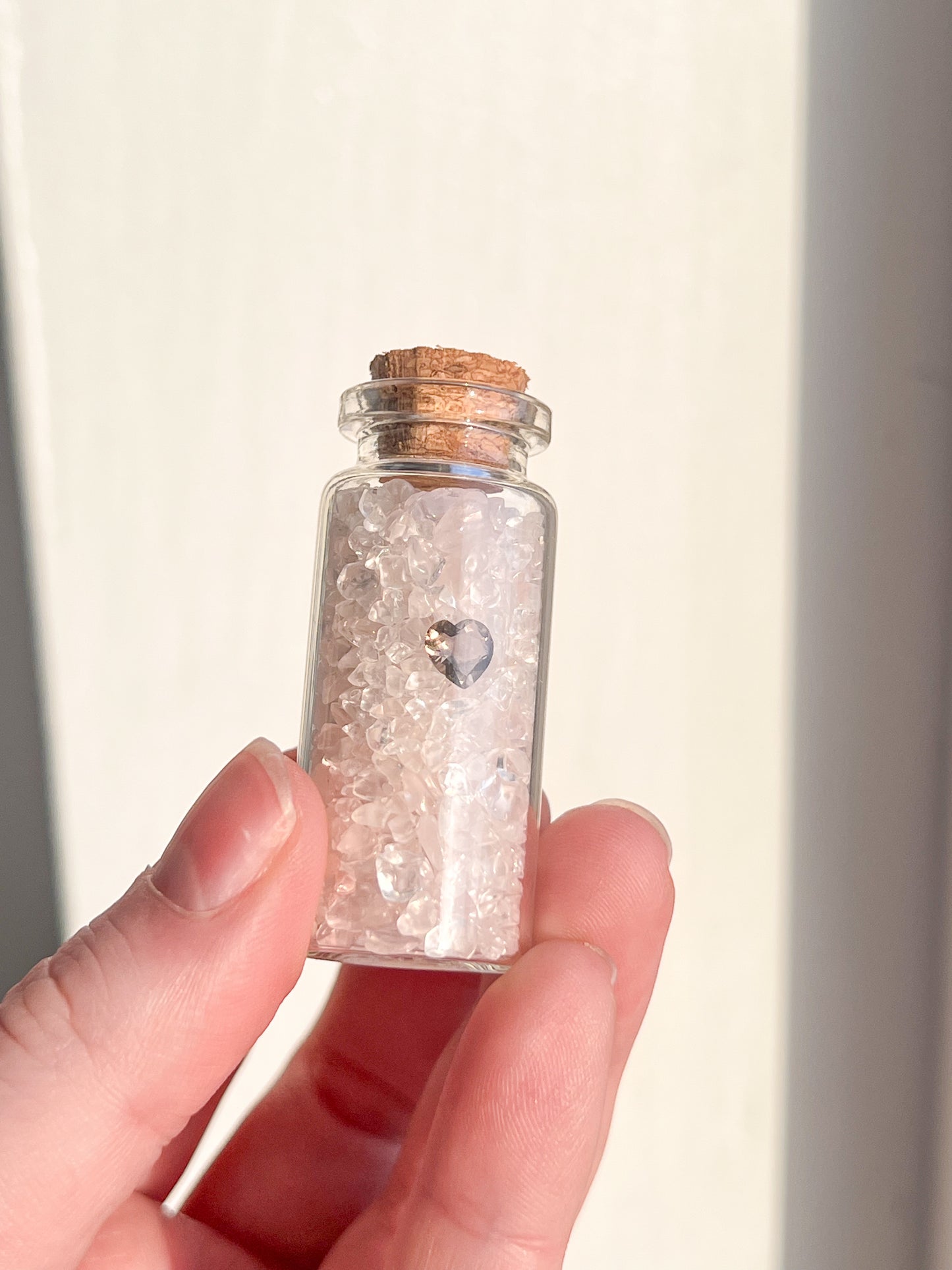 Blissful bottle - Smokey Quartz