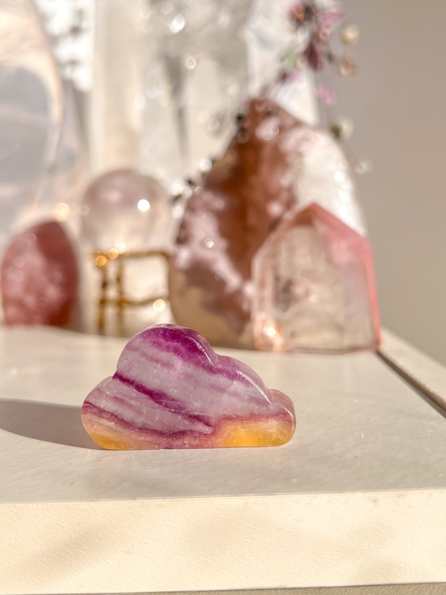 Rainbow Fluorite cloud