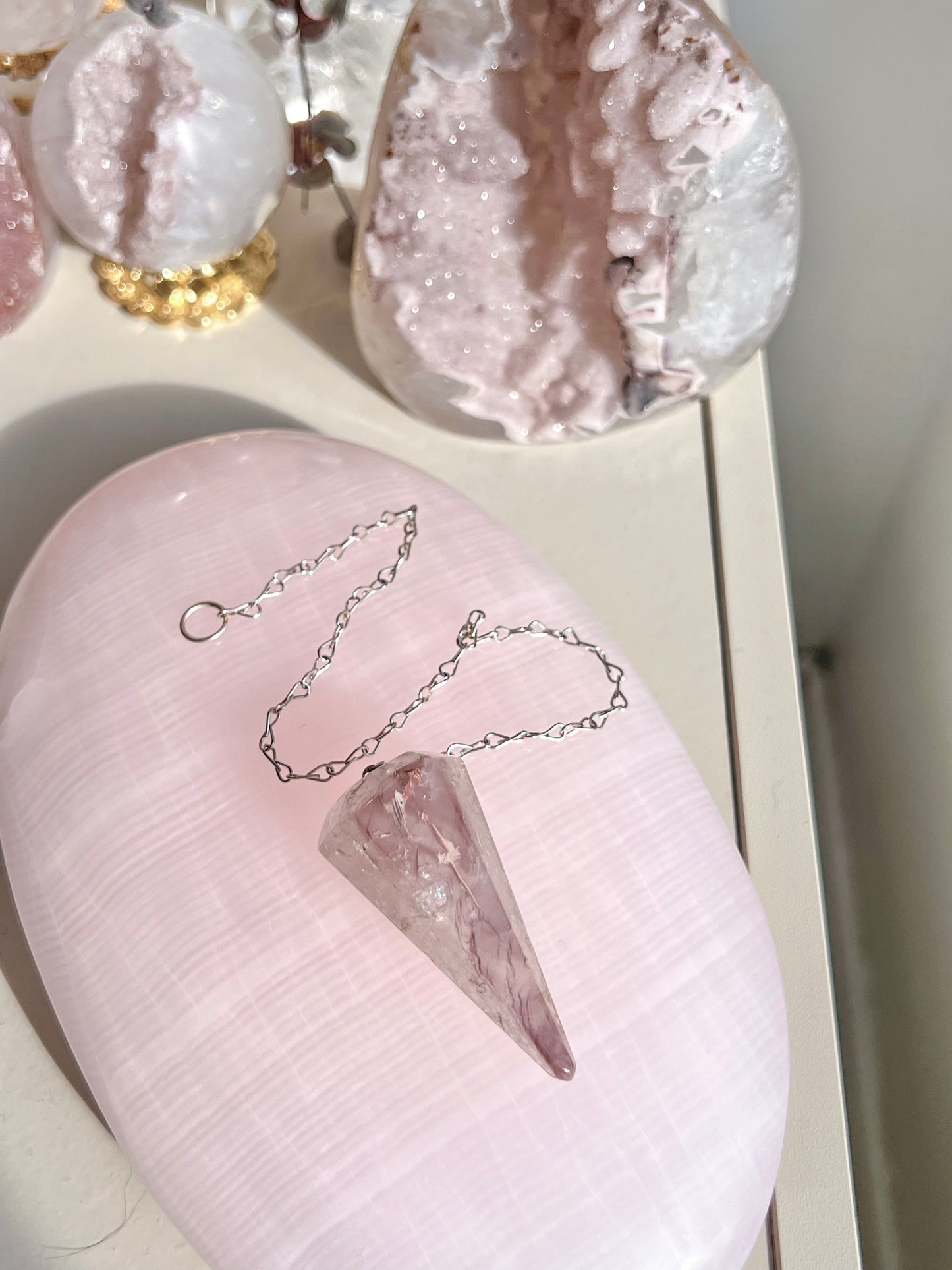 Pink Lithium Pendulum