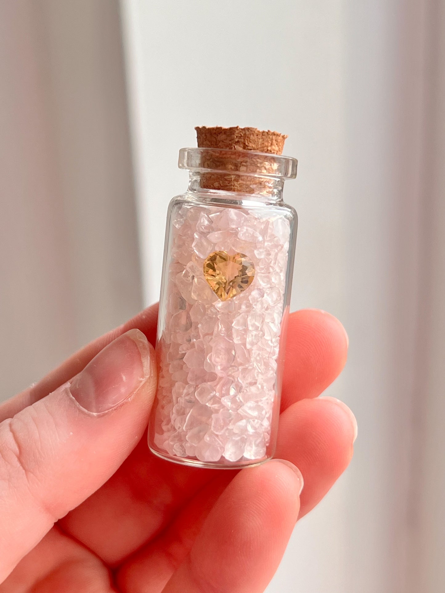Blissful bottle - citrine