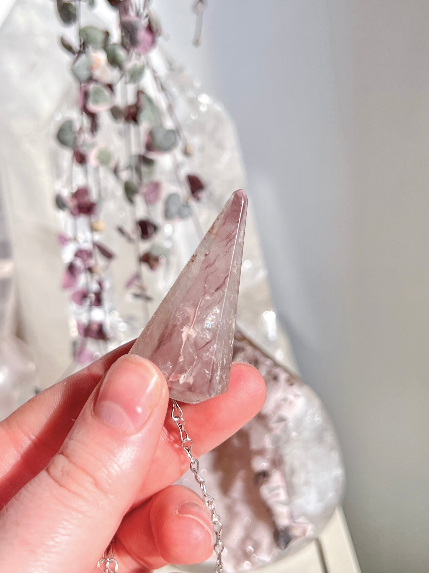 Pink Lithium Pendulum