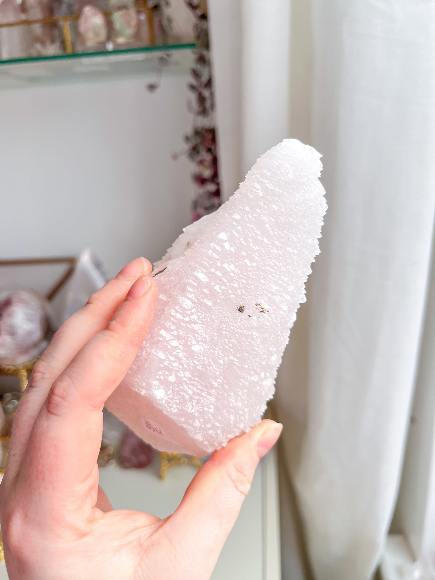 Rare Pink Calcite specimen