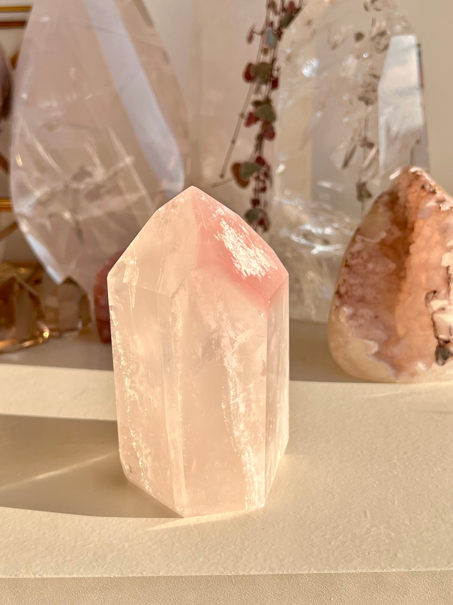 XL Pink Lithium Quartz