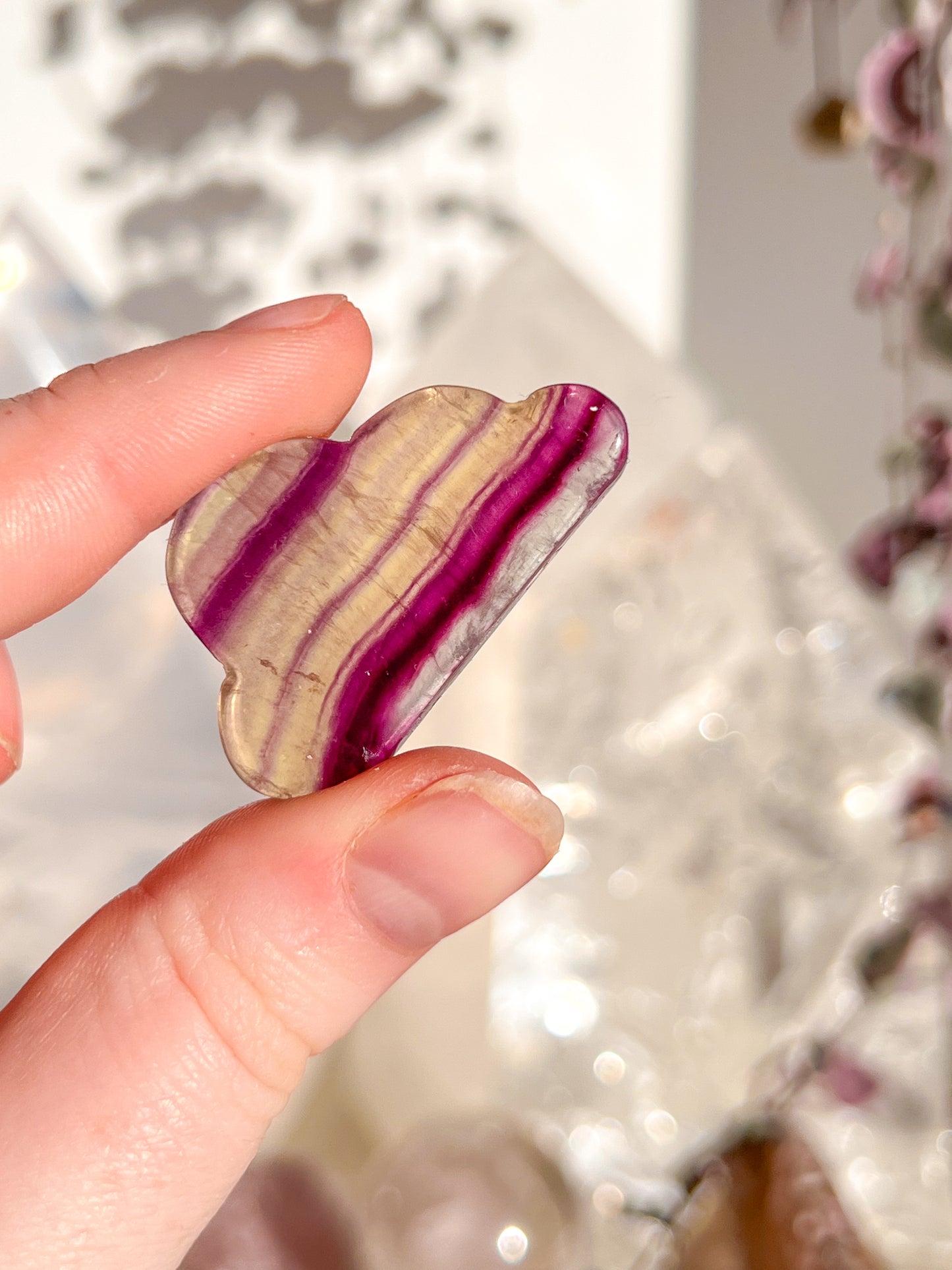 Rainbow Fluorite cloud