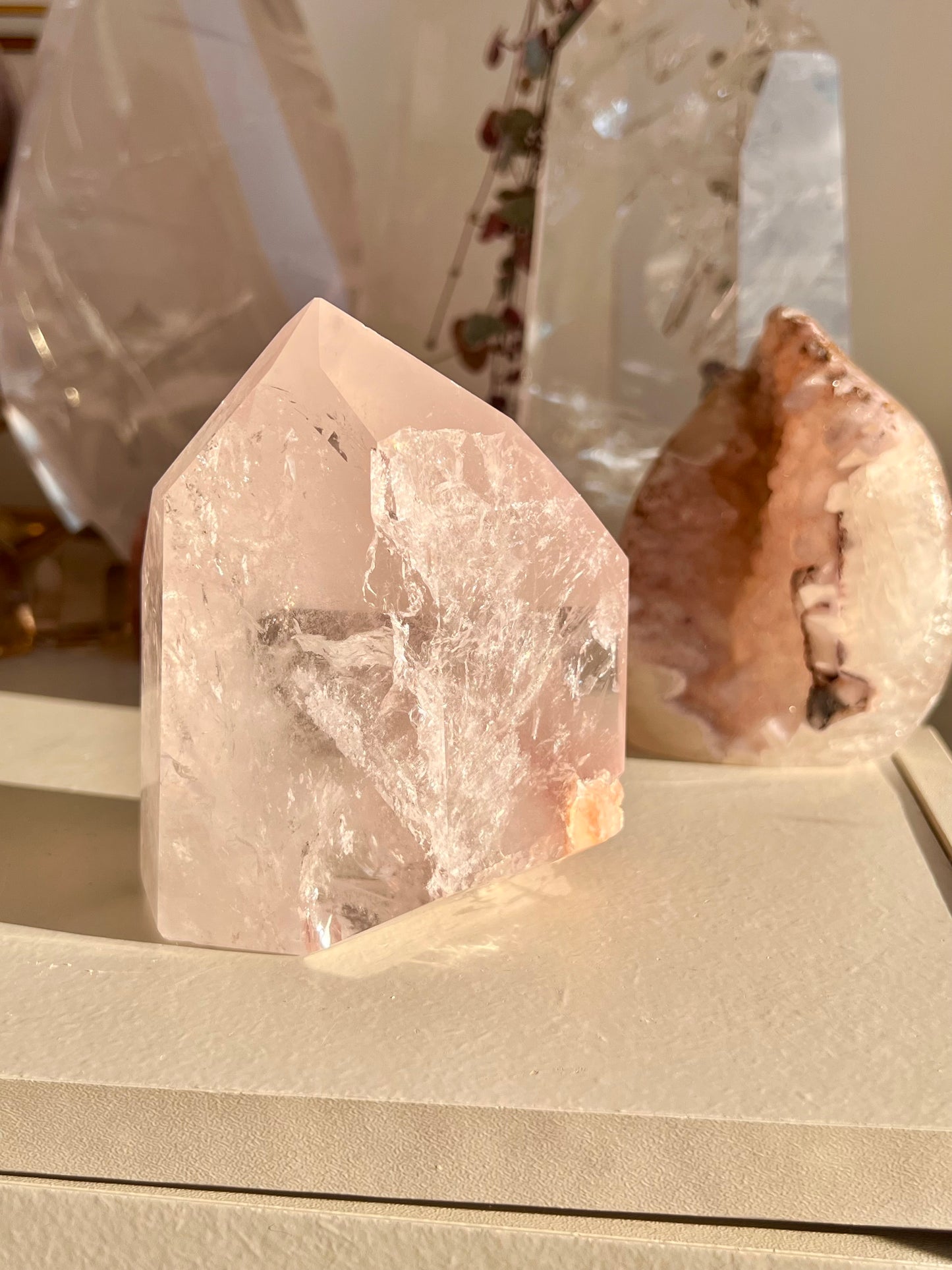 XL Pink Lithium Quartz