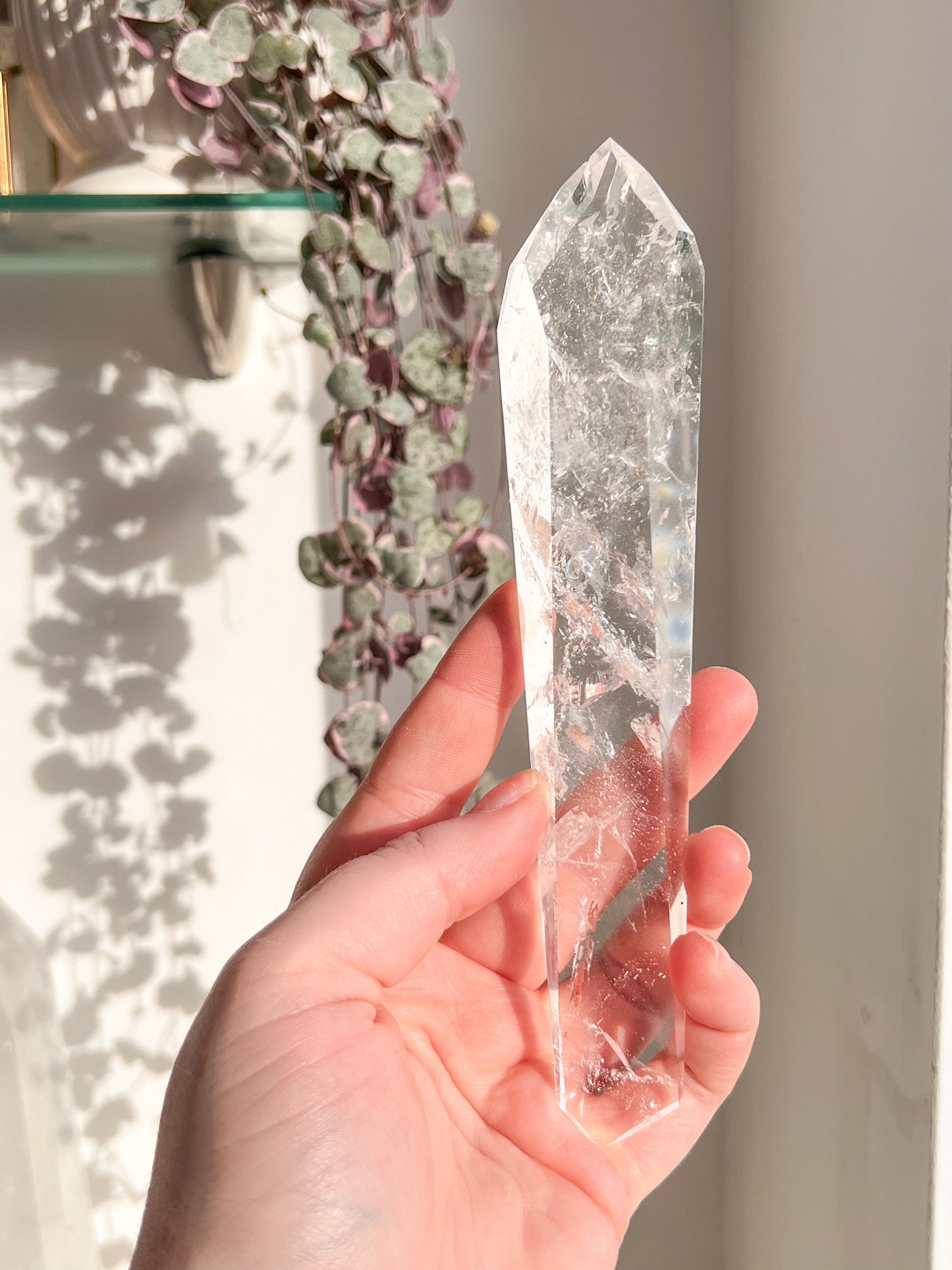 Lemurian Quartz wand