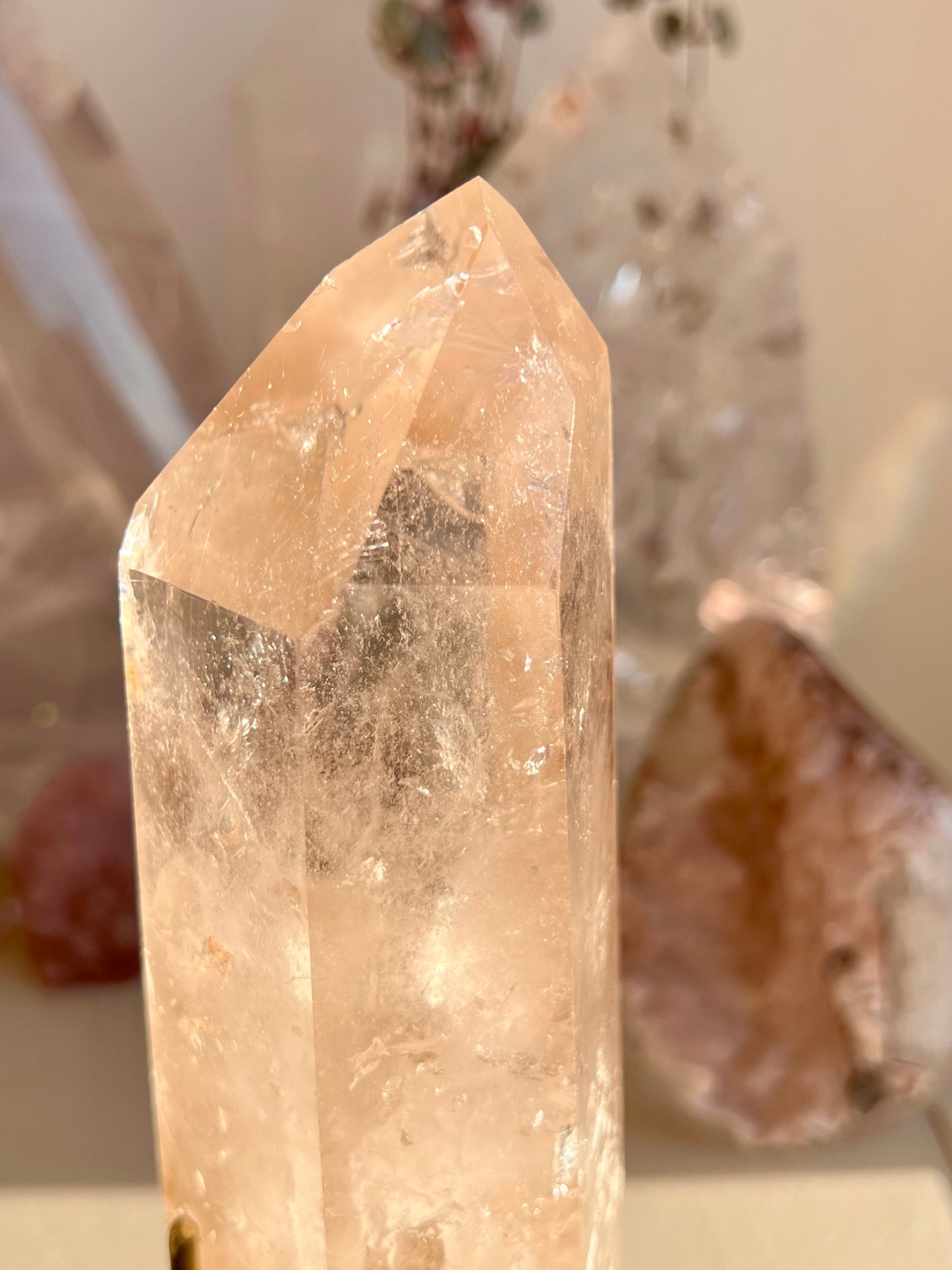Golden Smokey Quartz with Rutile