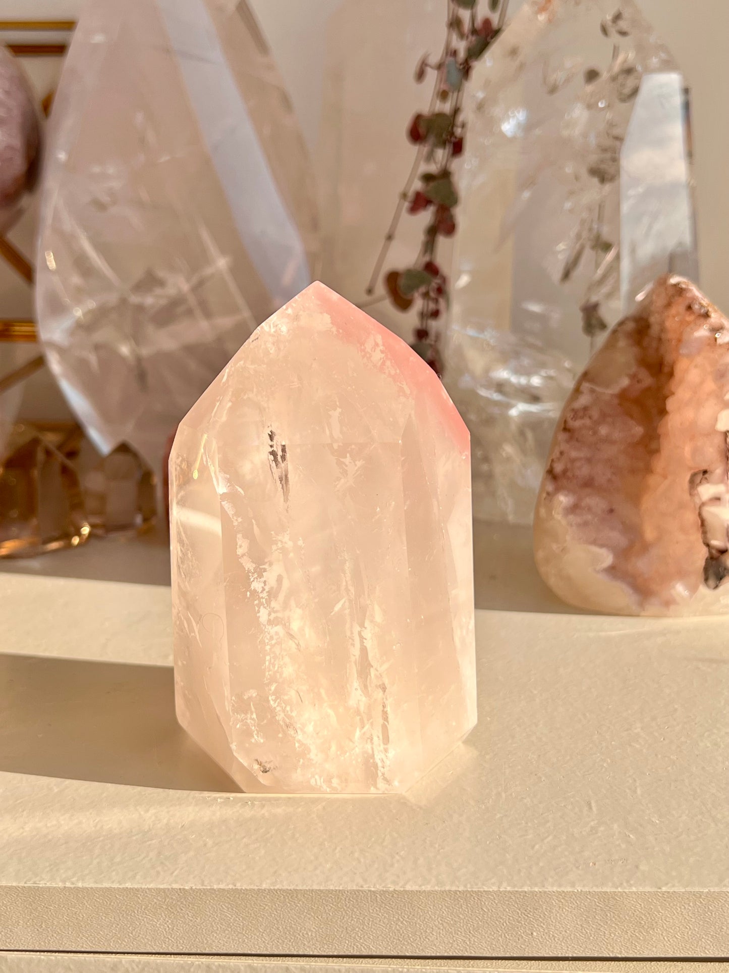 XL Pink Lithium Quartz