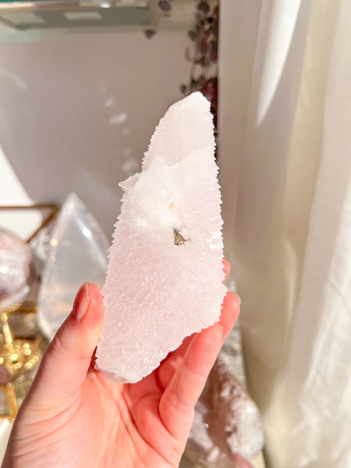 Rare Pink Calcite specimen